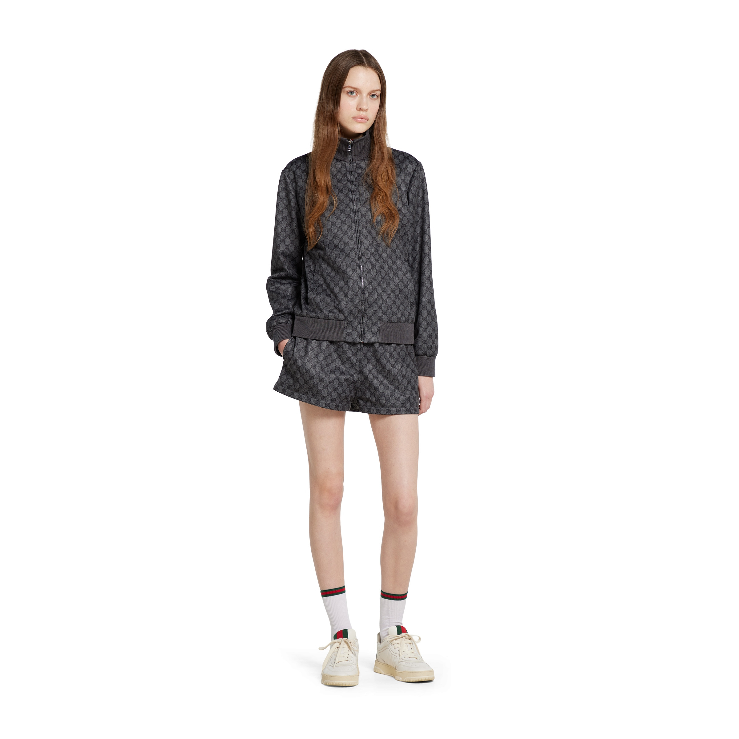 Printed technical jersey shorts - 2
