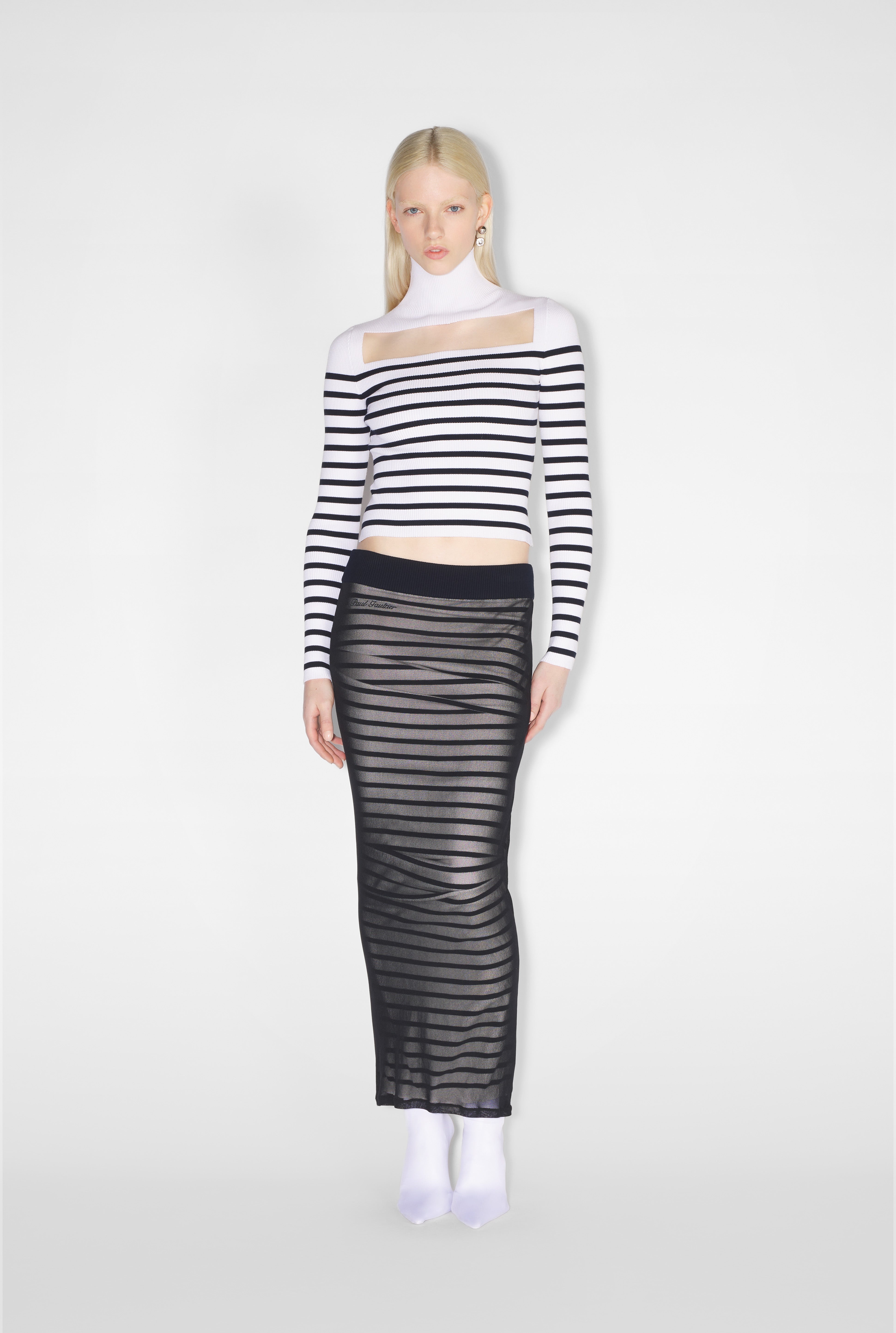 THE KNIT MARINIÈRE SWEATER - 2