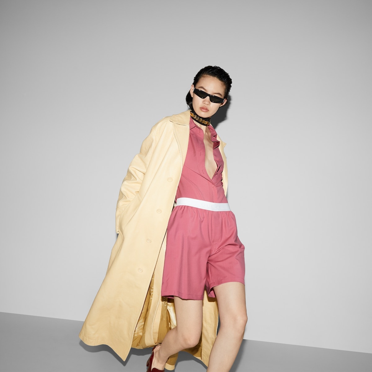 Light wool boxer-style shorts - 6