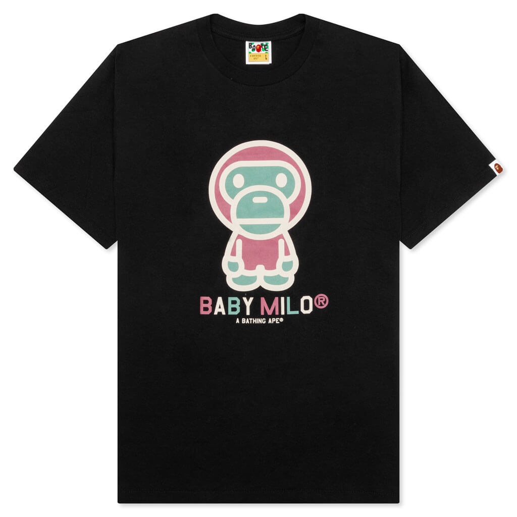 COLORS BABY MILO TEE - BLACK - 1