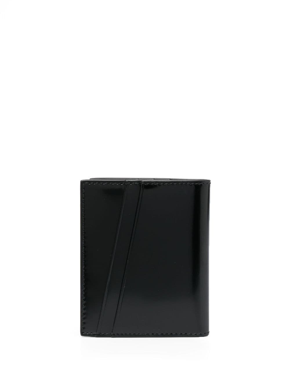 logo-debossed bi-fold leather wallet - 2
