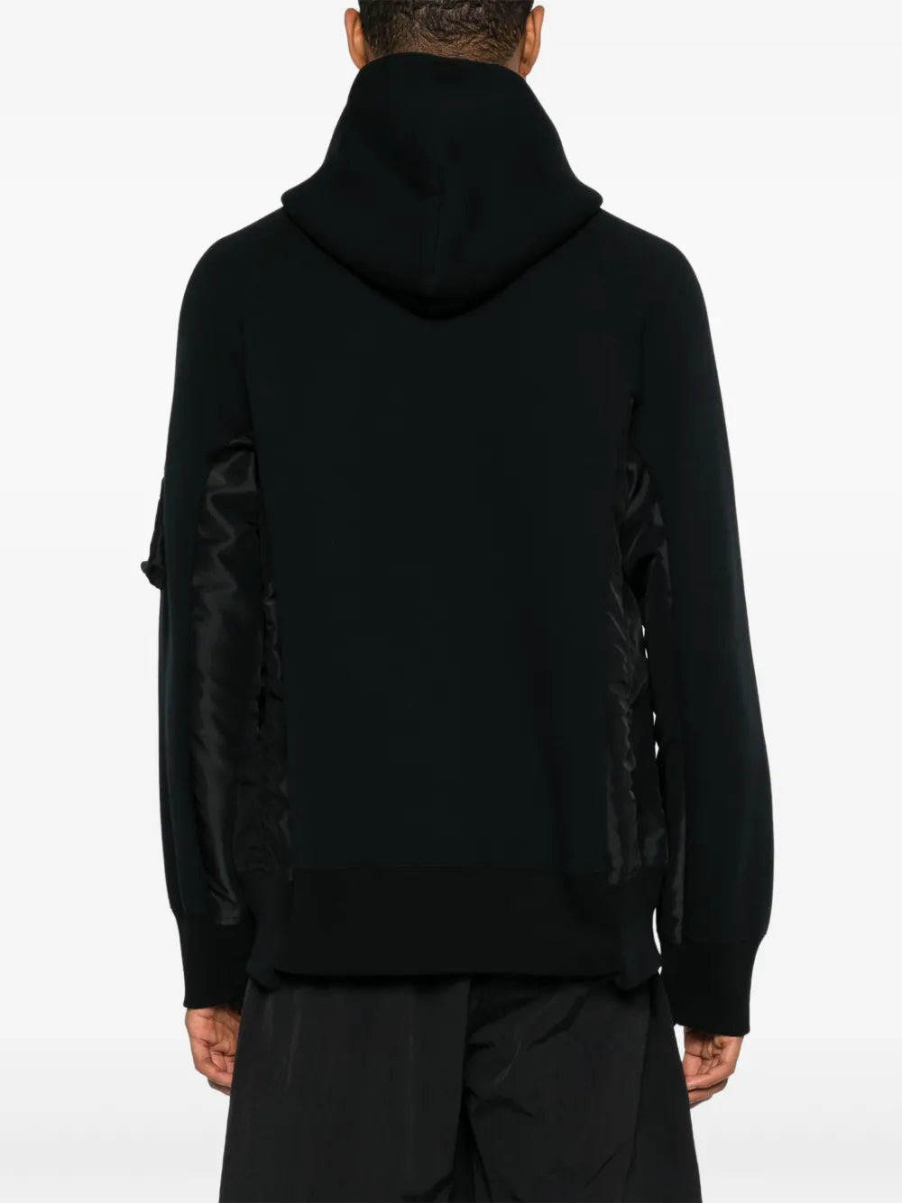 Sweat zippée bi-matière - 6