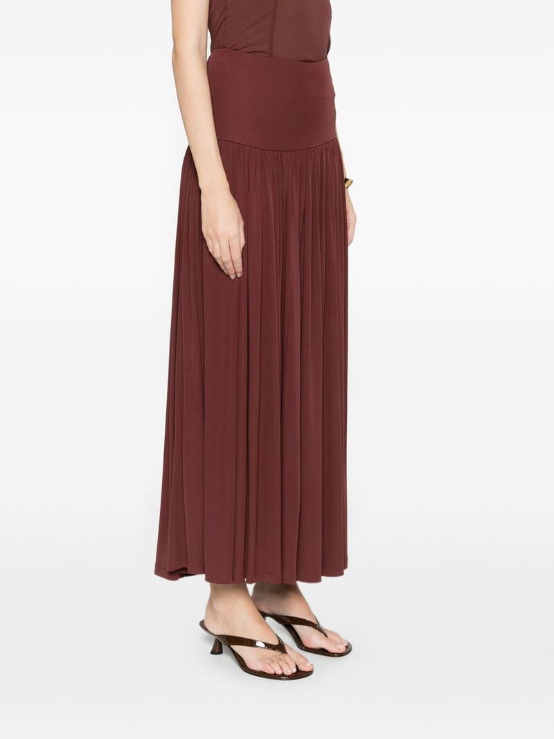 gathered maxi skirt 3