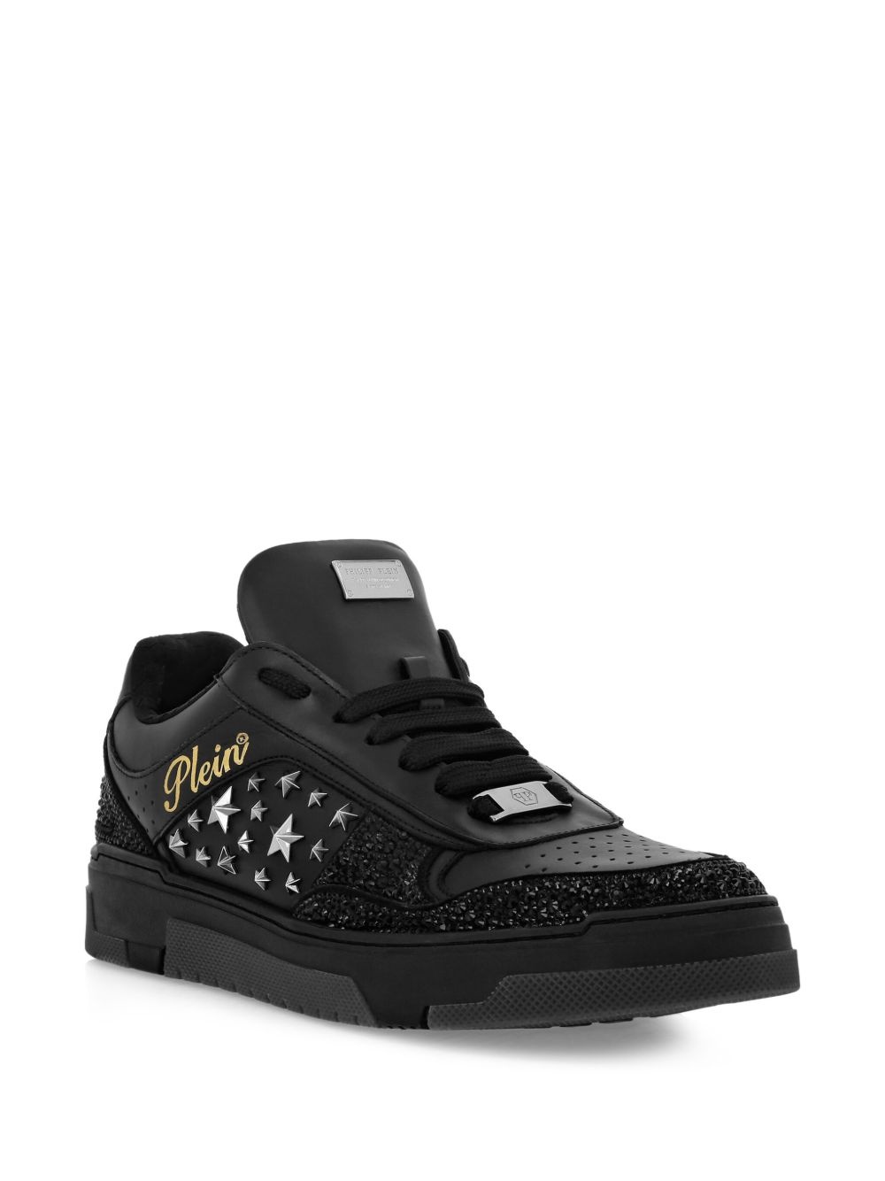 stud-embellished sneakers - 2