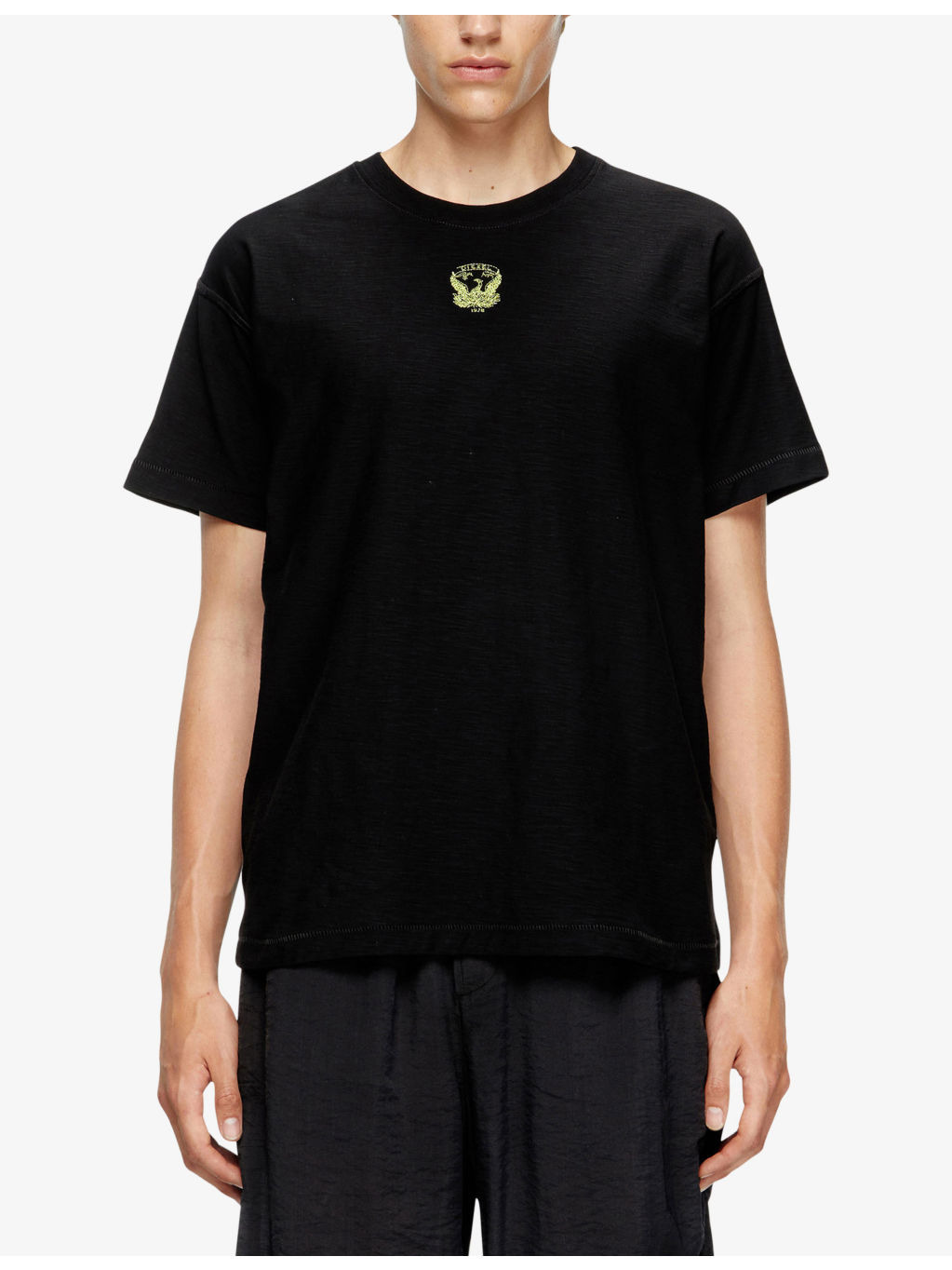 T-Norm-T13 Phoenix-Embroidered Cotton-Jersey T-Shirt - 3