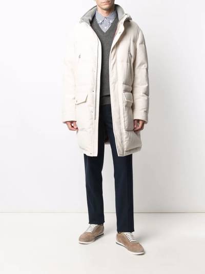 Brunello Cucinelli V-neck cashmere jumper outlook