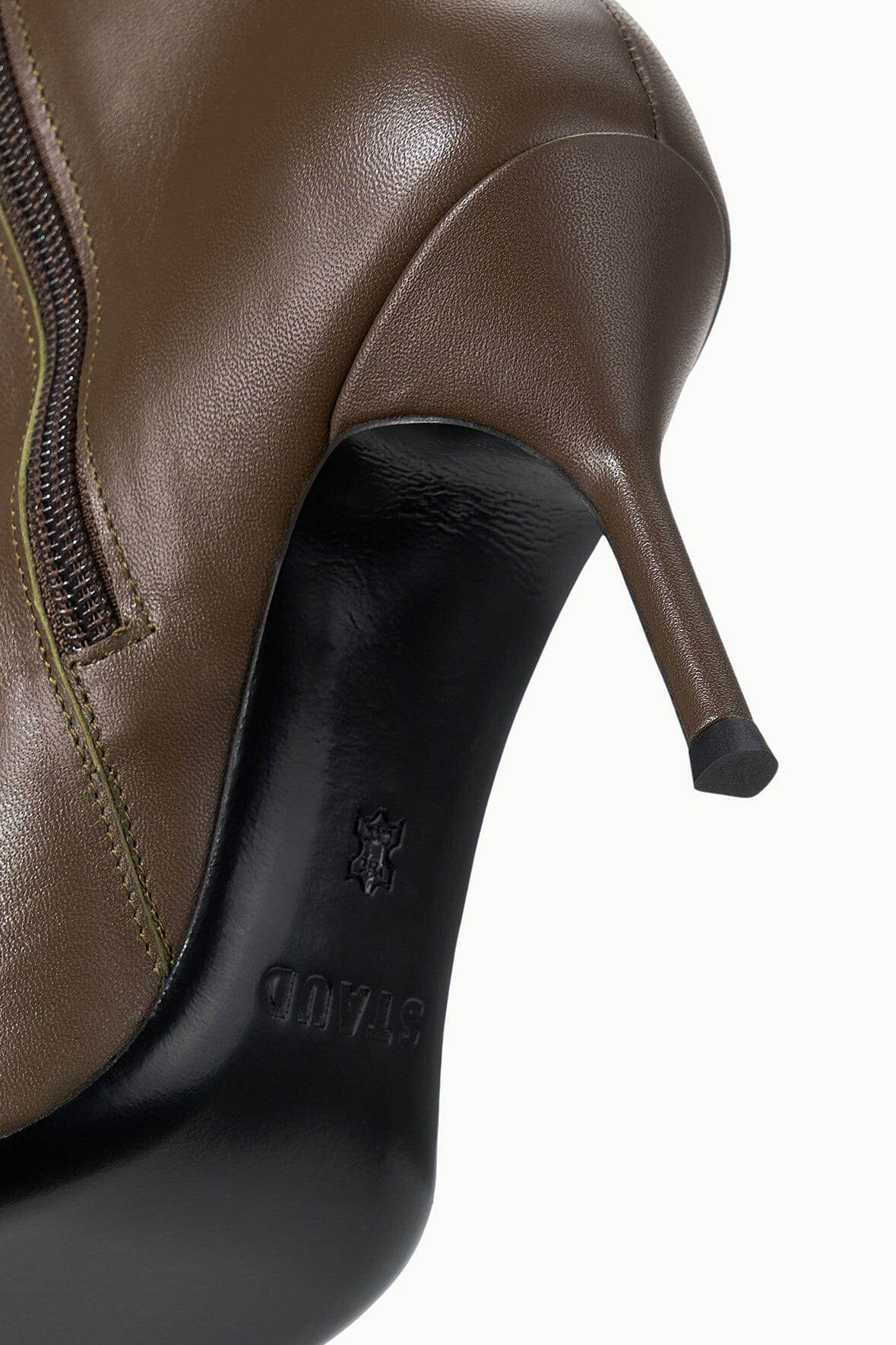 STAUD SEBASTIAN ANKLE BOOT TRUFFLE - 8