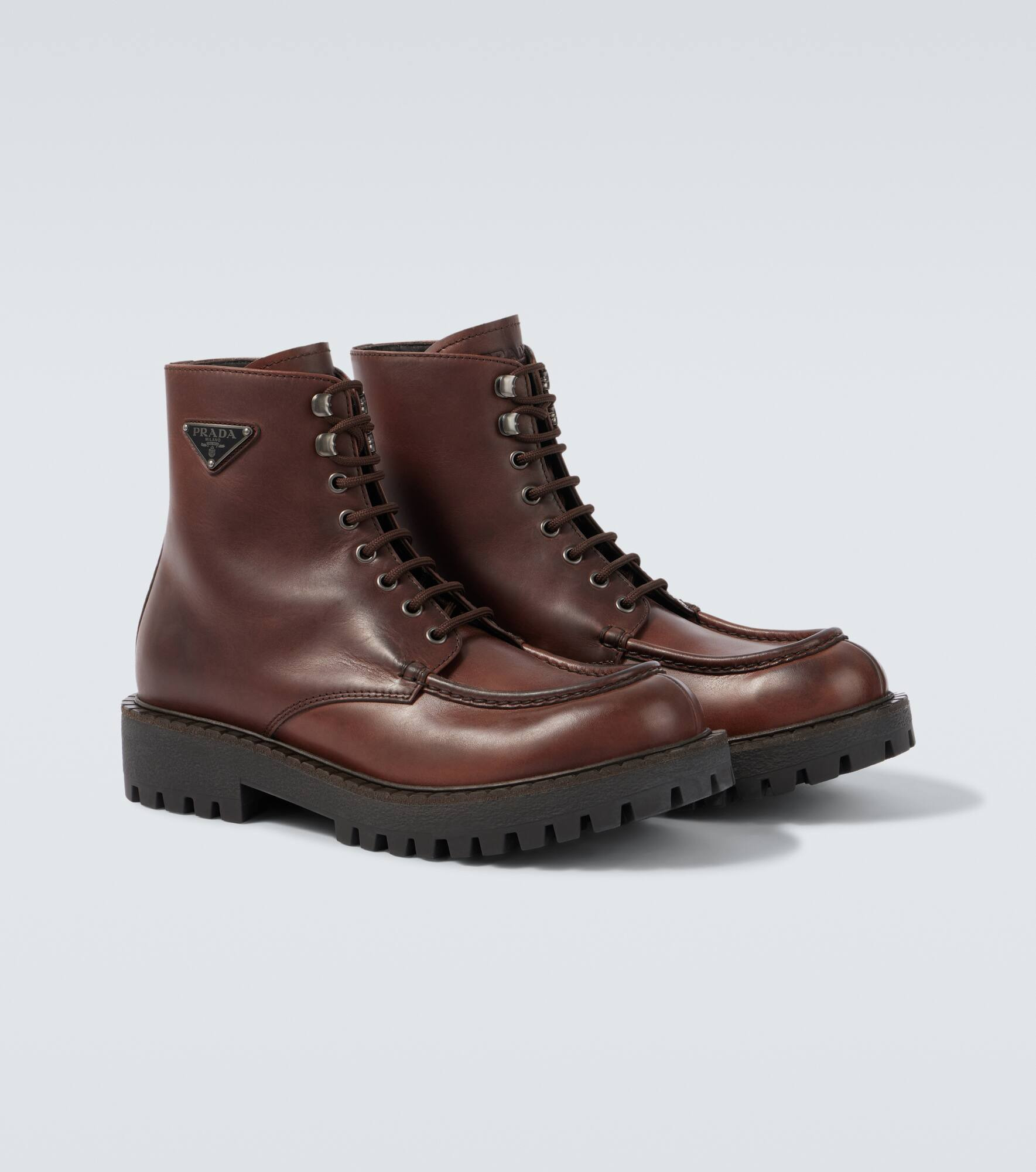 Leather ankle boots - 5
