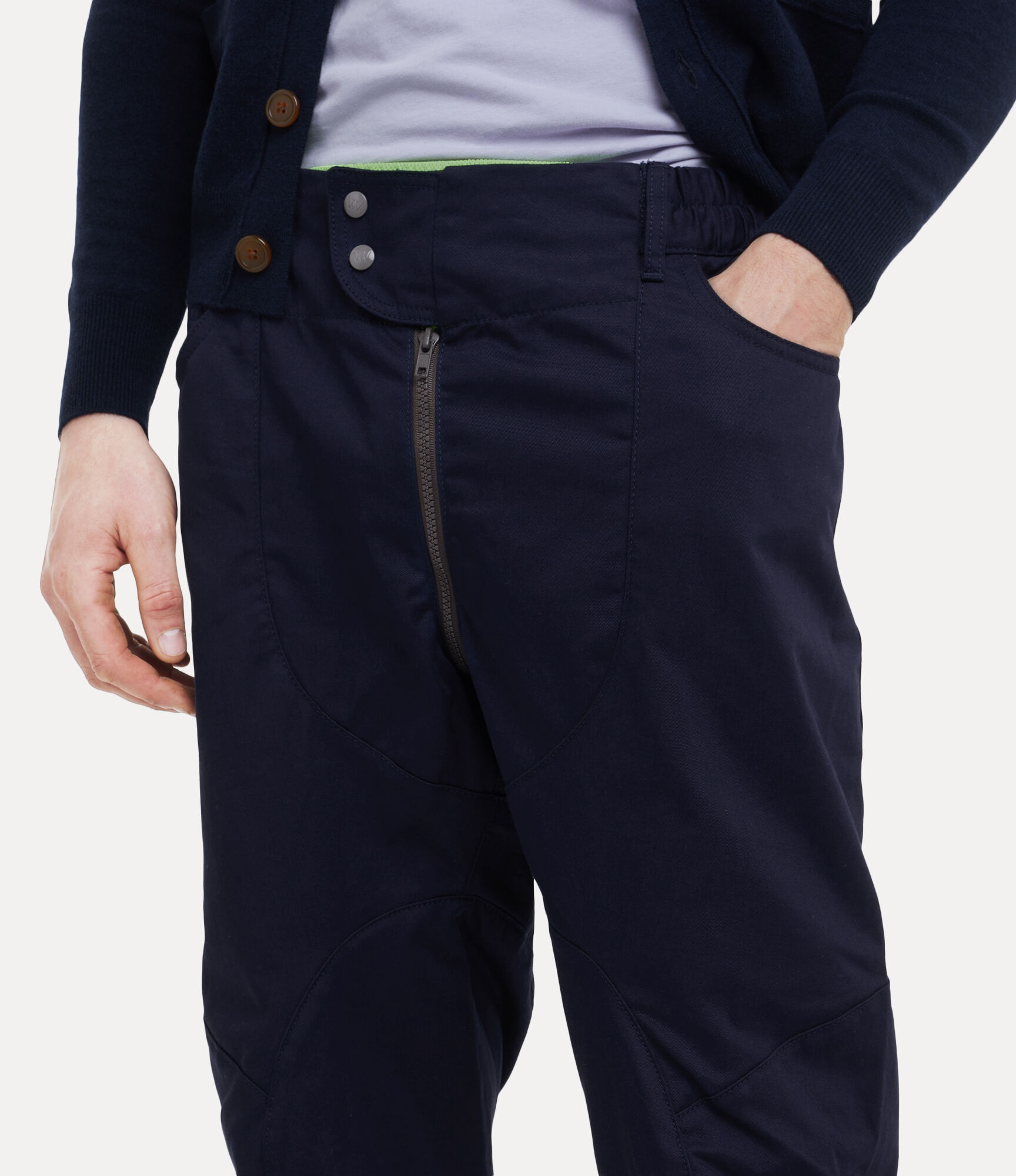 CHAP TRACK TROUSERS - 4