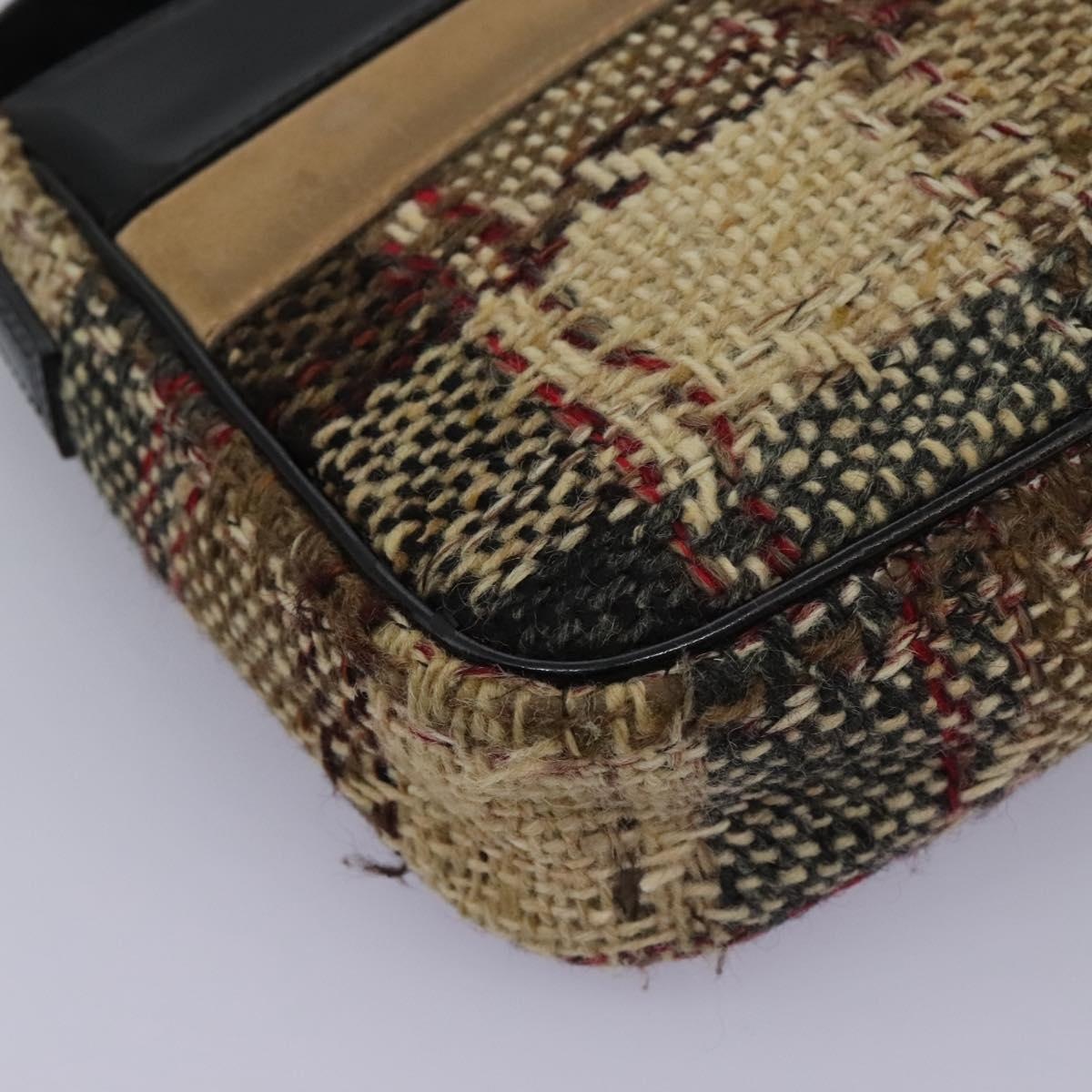 Burberry Nova Check Shoulder Bag Canvas Beige - 11