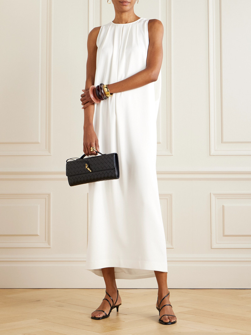 SA SU PHI Atena Draped Cady Maxi Dress outlook