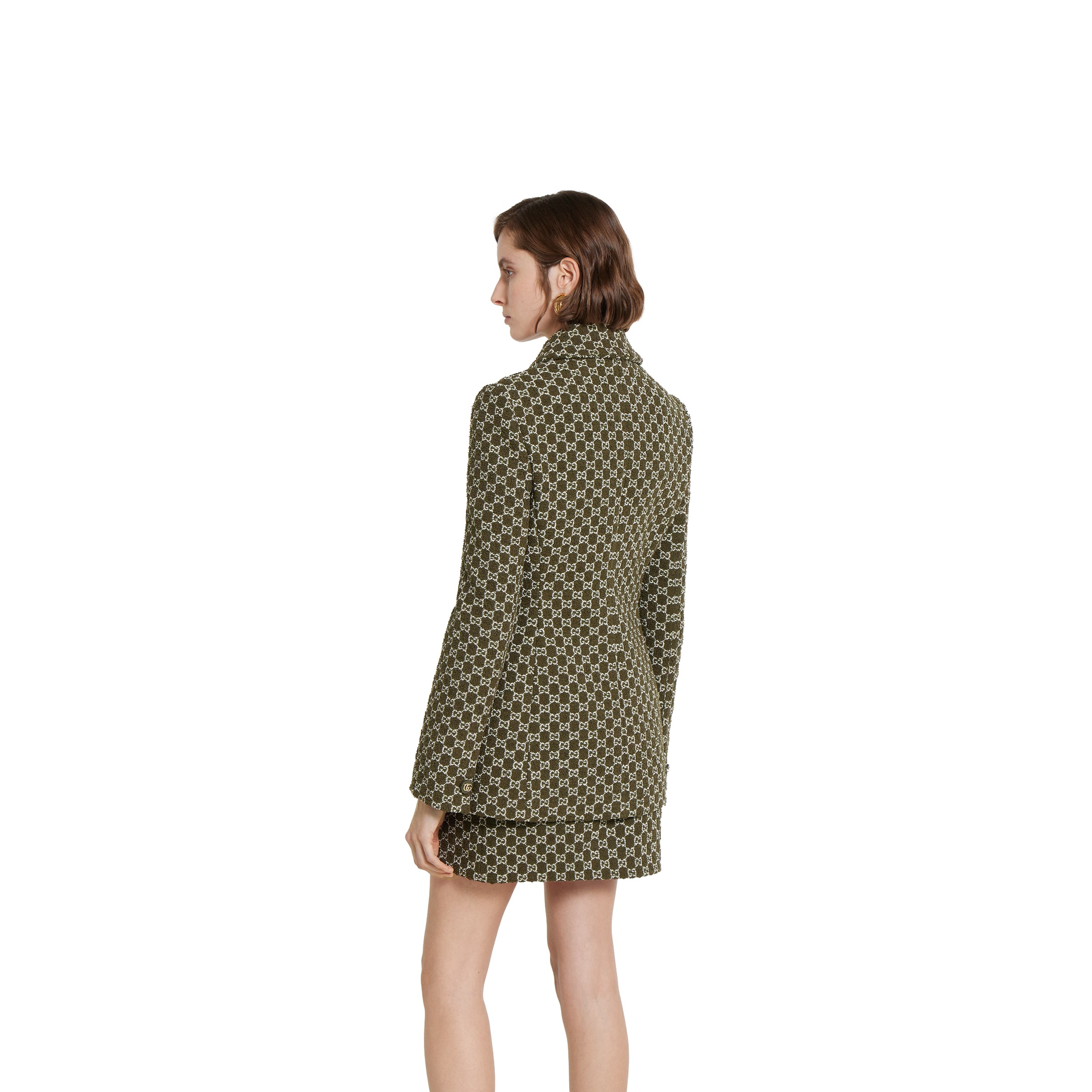 GG cotton bouclé jacket - 4