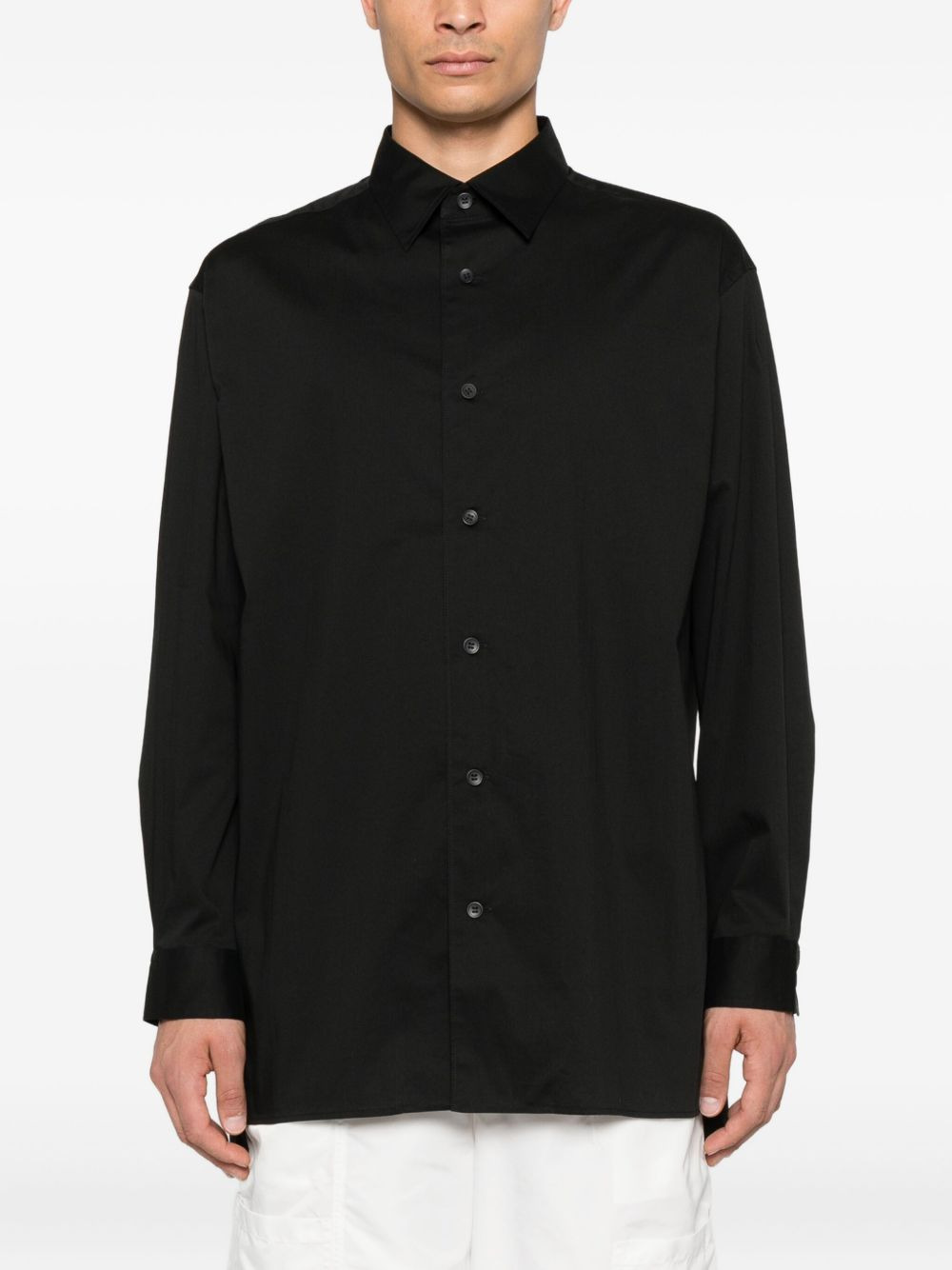 long-sleeve button-up shirt - 3