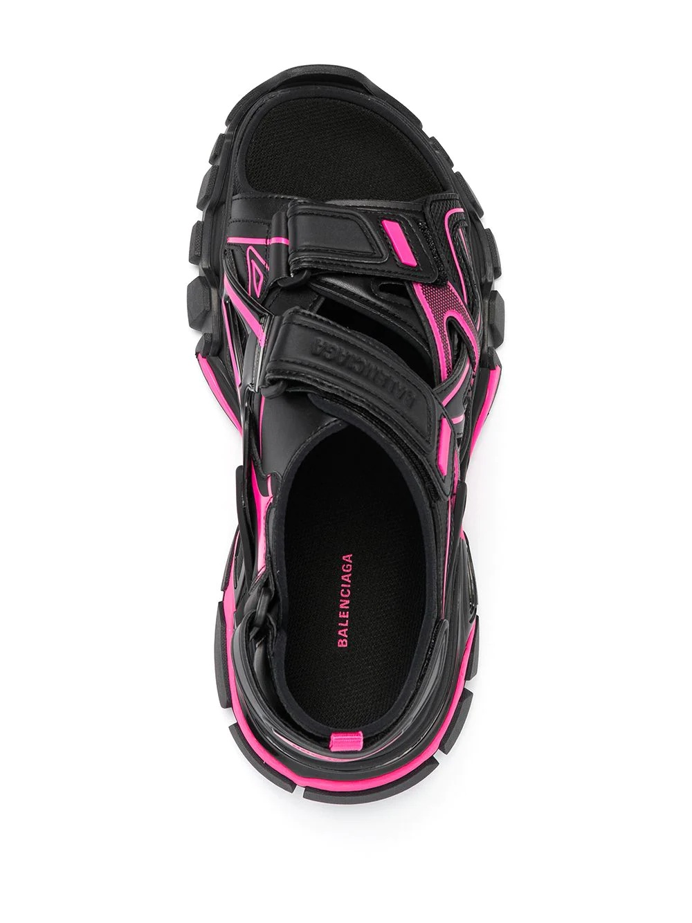 Track touch-strap sandals - 4