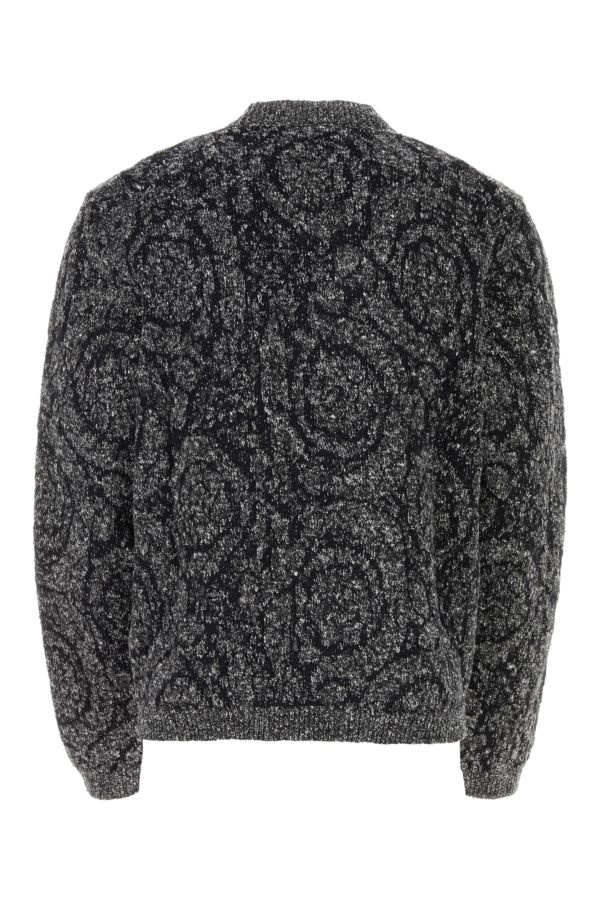 Embroidered cotton blend sweater - 2