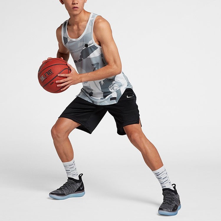 Nike KD TANK HYPERELITE Durant Men's Sports Training Basketball Vest Men's Grey 926265-043 - 3