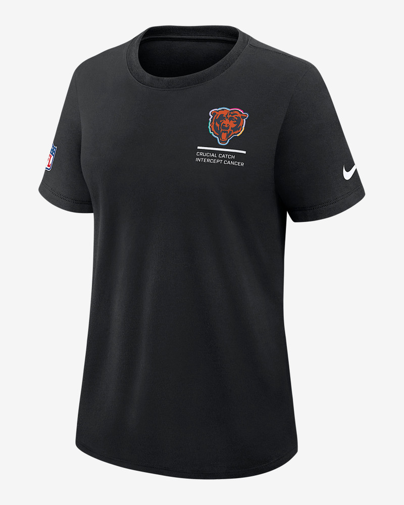 Chicago Bears Crucial Catch Women's Nike Dri-FIT NFL T-Shirt 1