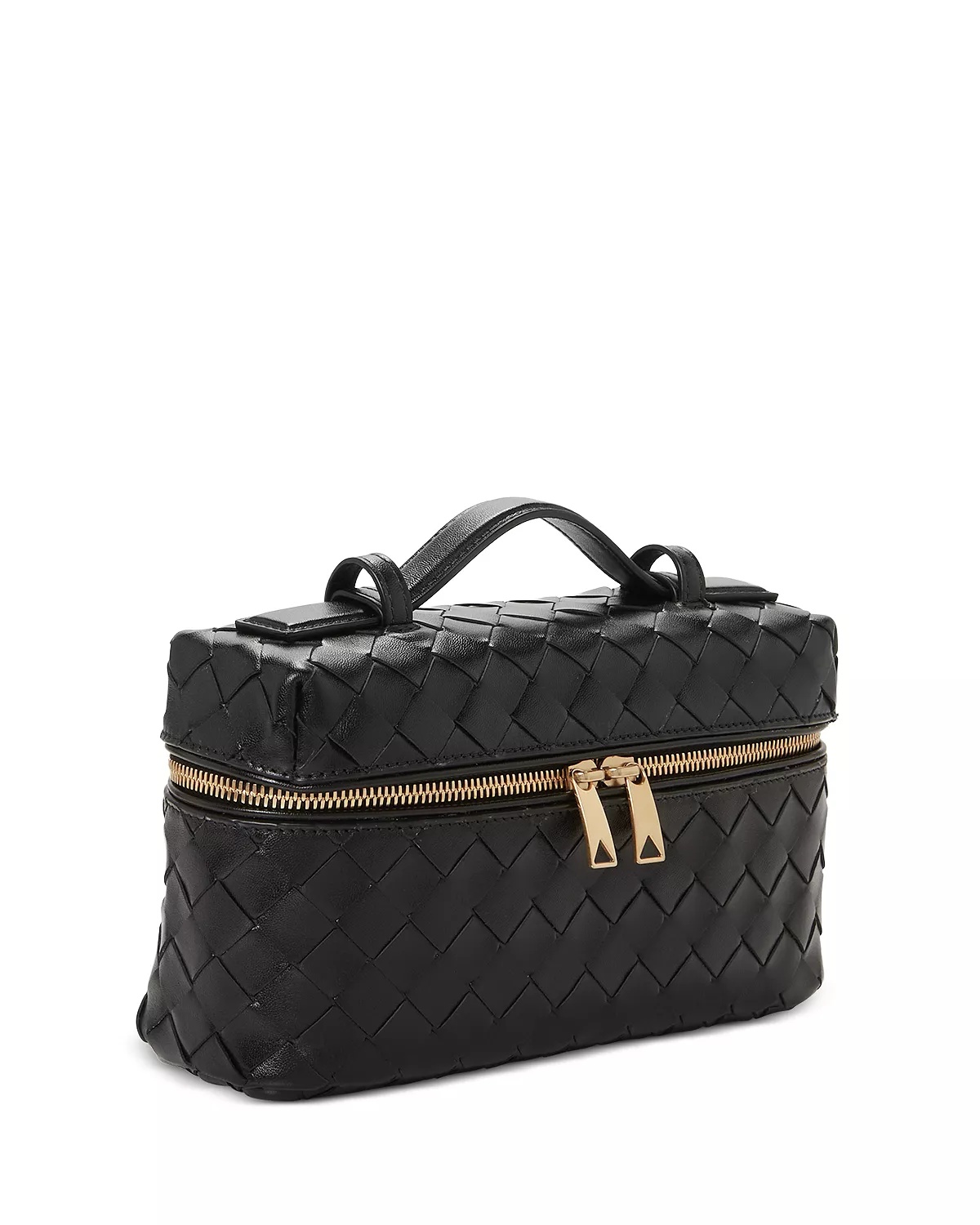 Bang Bang Vanity Case Intrecciato Leather Crossbody - 7