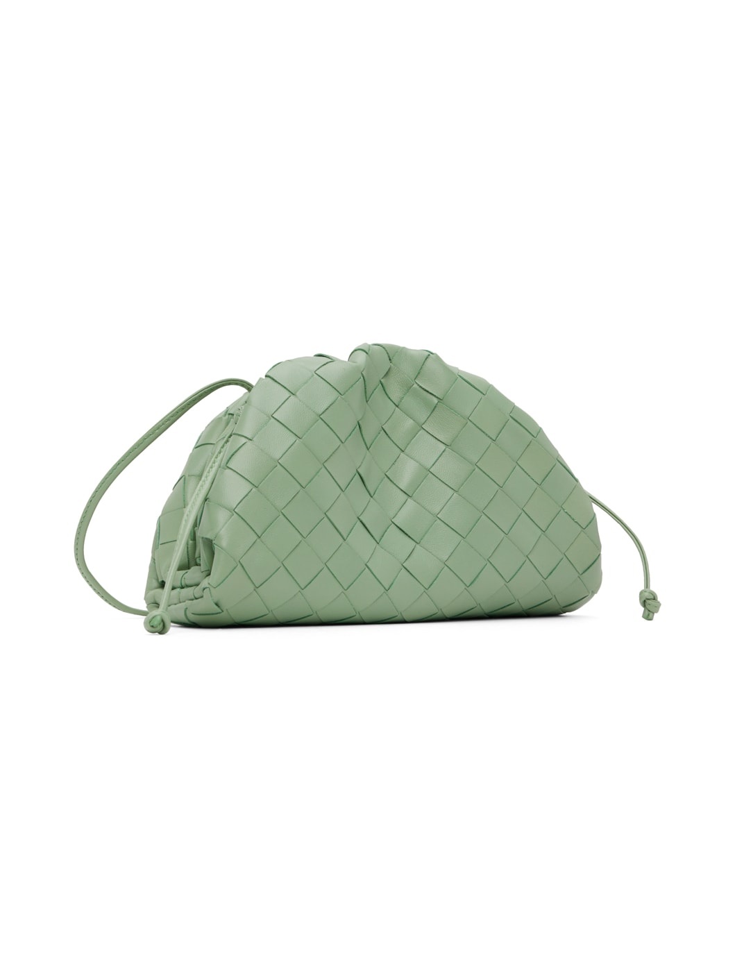 Green Mini Pouch Clutch - 2