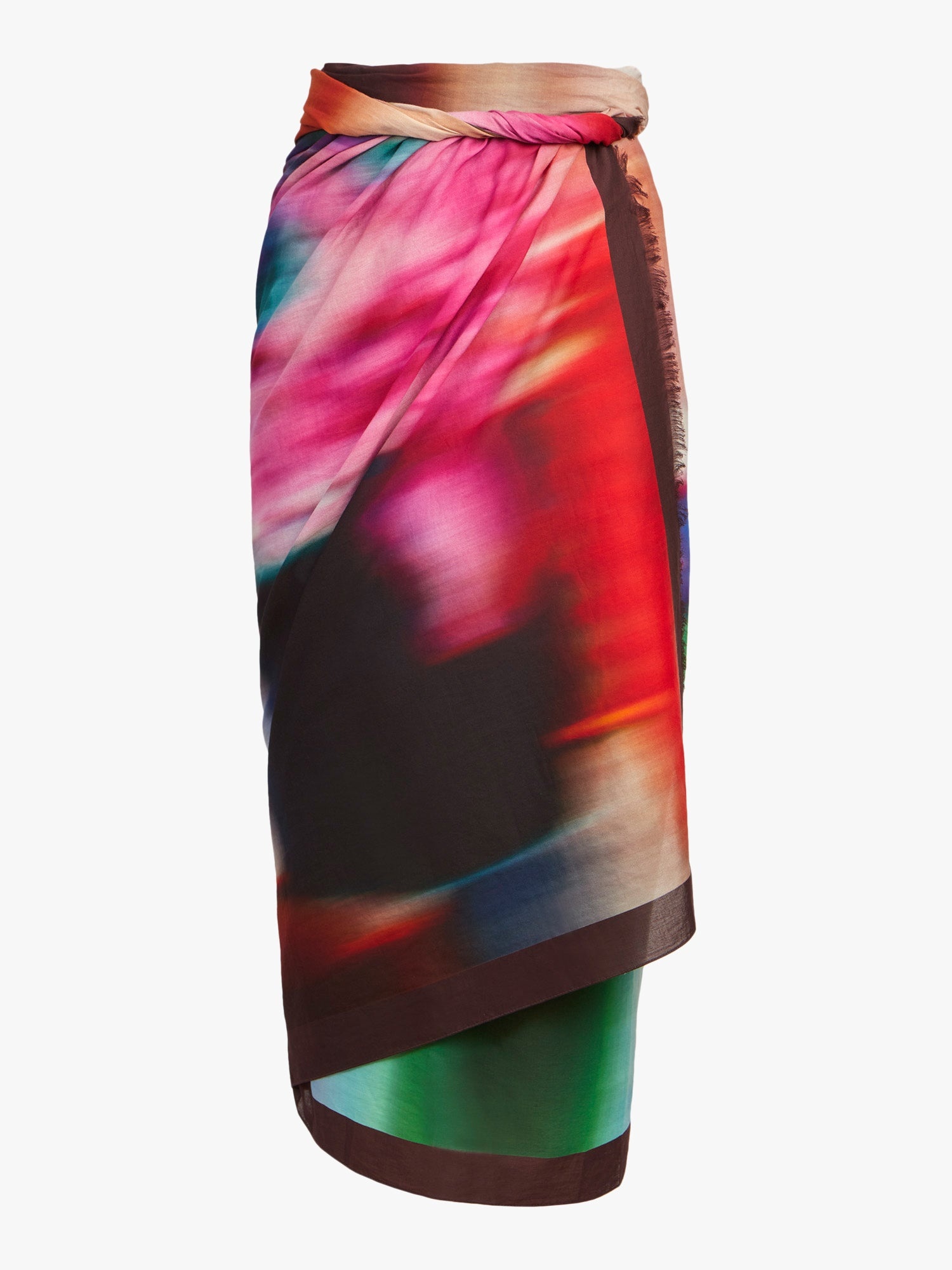 PRINTED PAREO SCARF 2