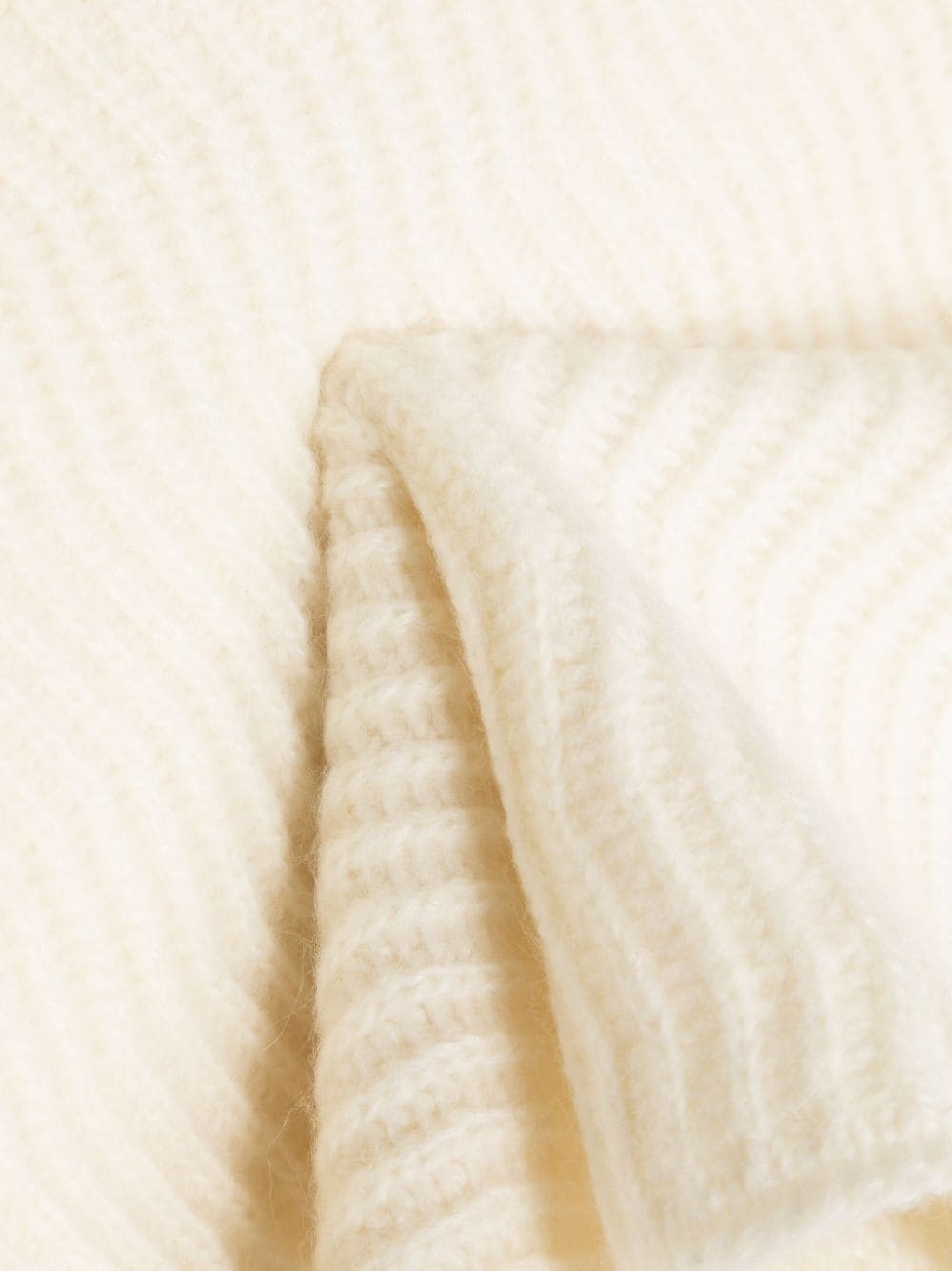 patterned-jacquard knitted scarf - 3