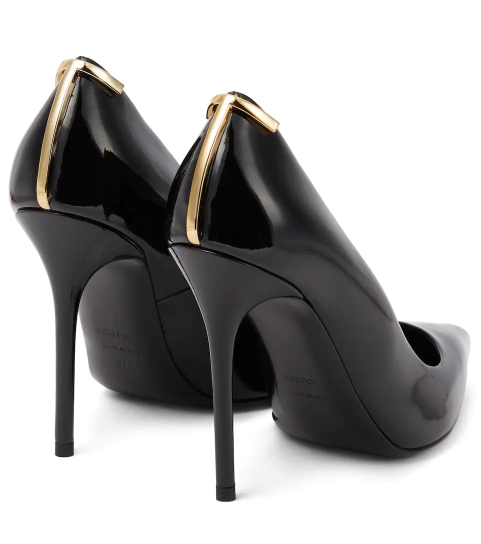 T patent leather pumps - 3