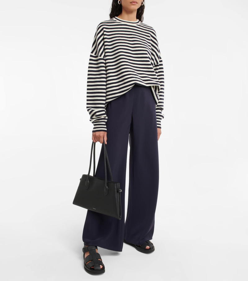 extreme cashmere N° 53 Crew Hop cashmere-blend sweater outlook