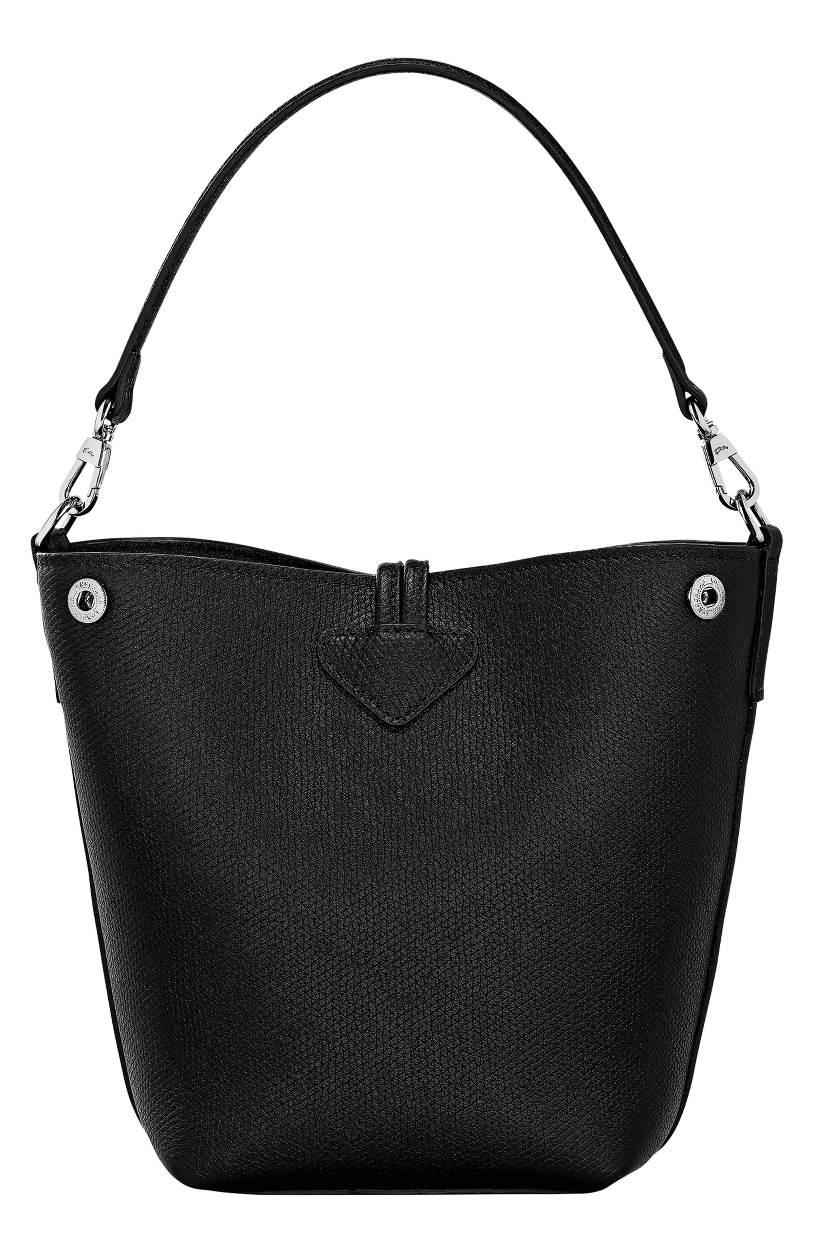 Longchamp Extra Small Le Roseau Bucket Bag in Black at Nordstrom - 3
