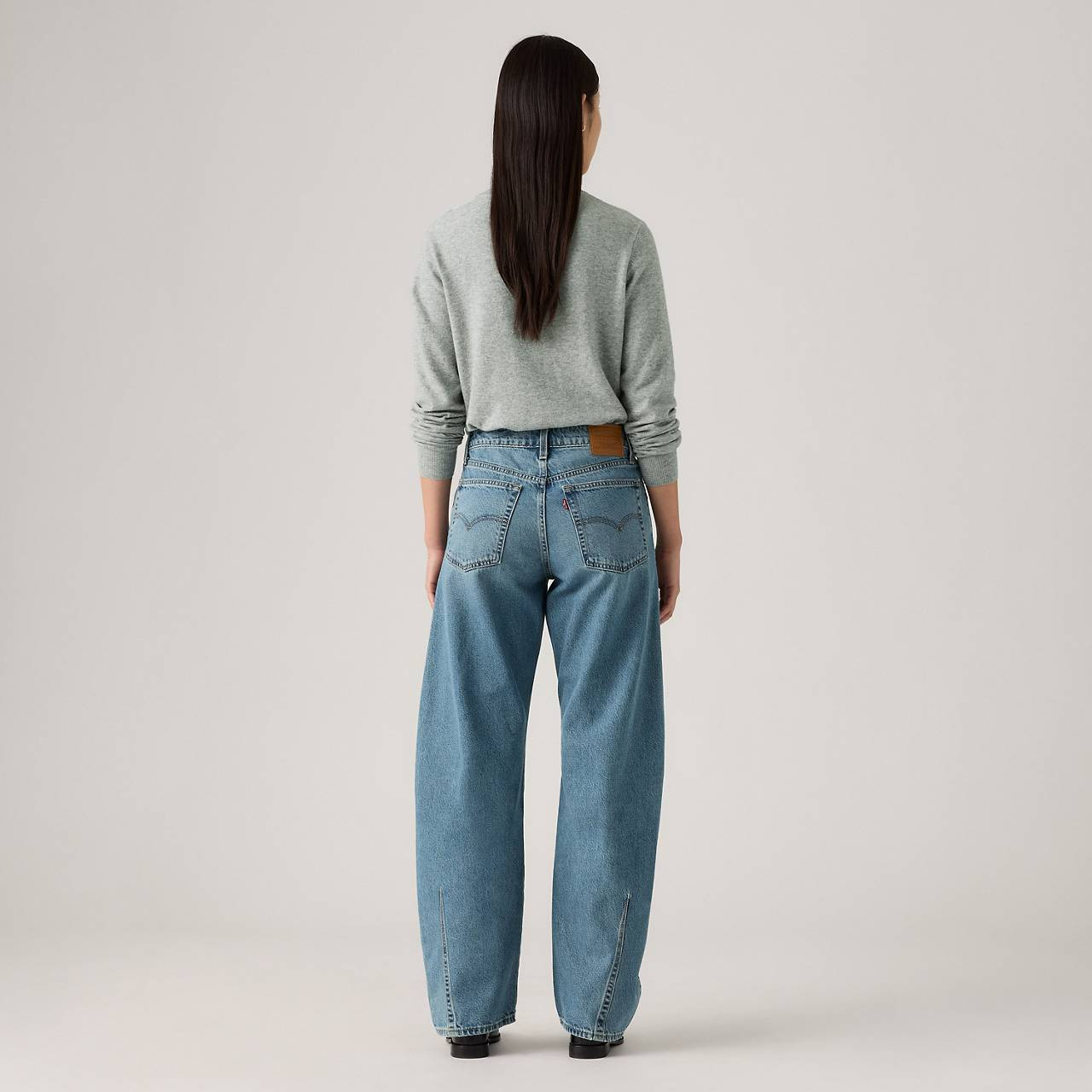 BAGGY DAD BARREL WOMEN'S JEANS - 4