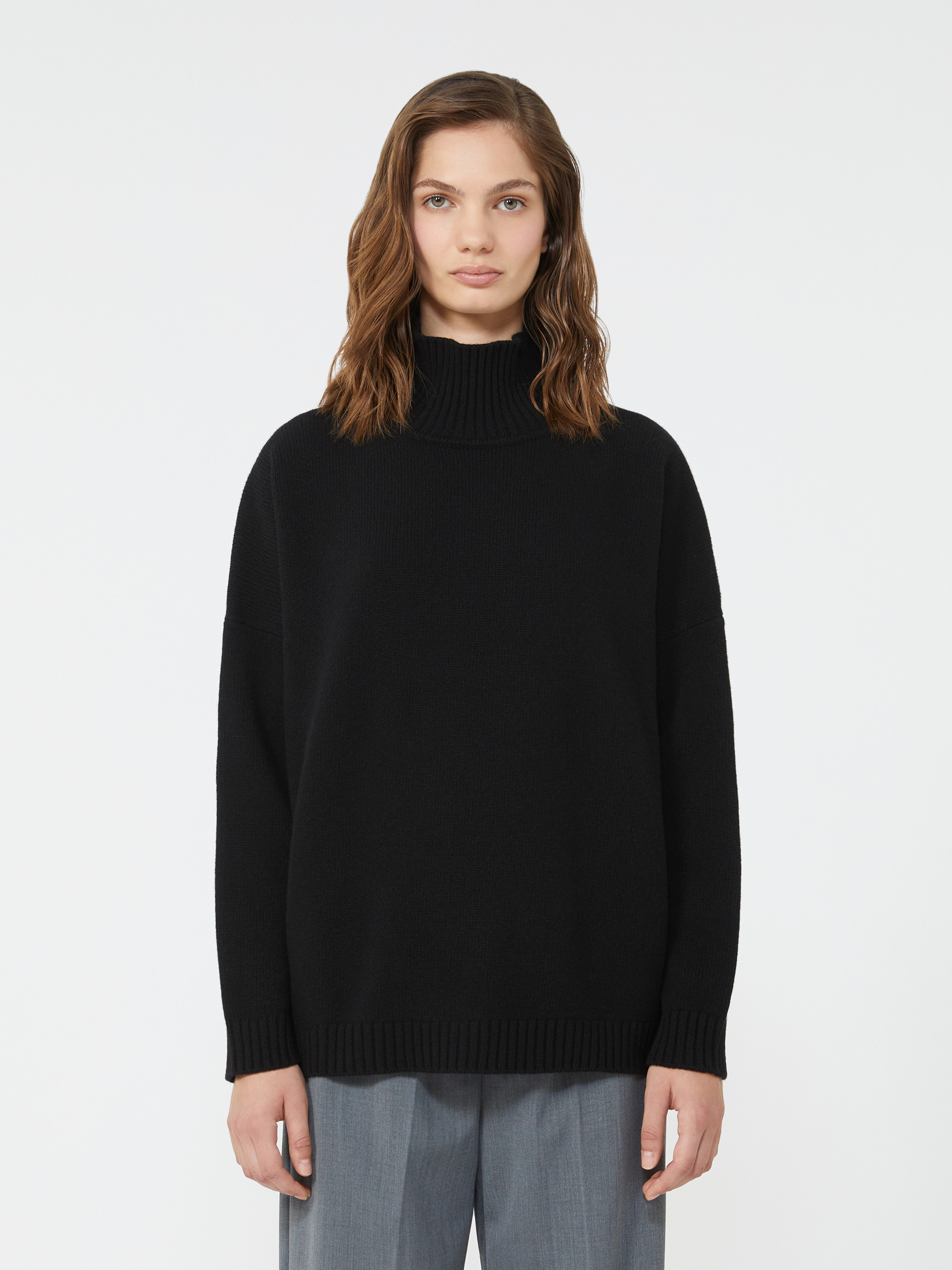 BORGIA Wool knit turtleneck jumper - 3
