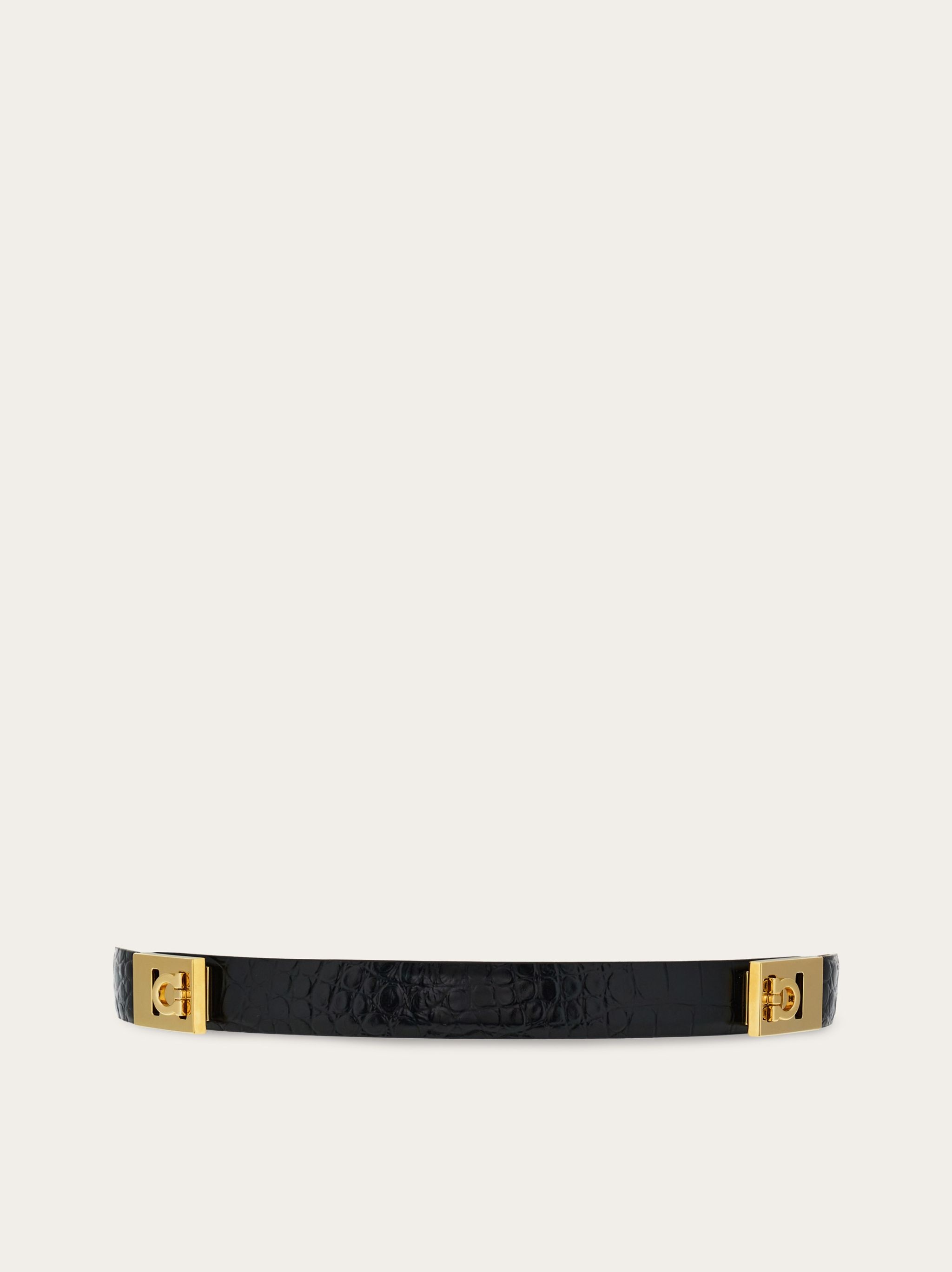 Adjustable Gancini belt - 1
