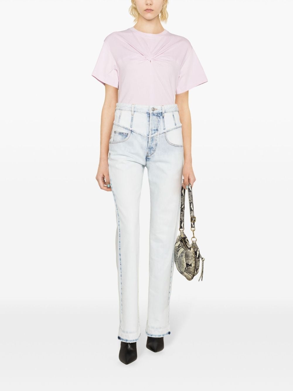 Noemie high-rise straight-leg jeans - 2
