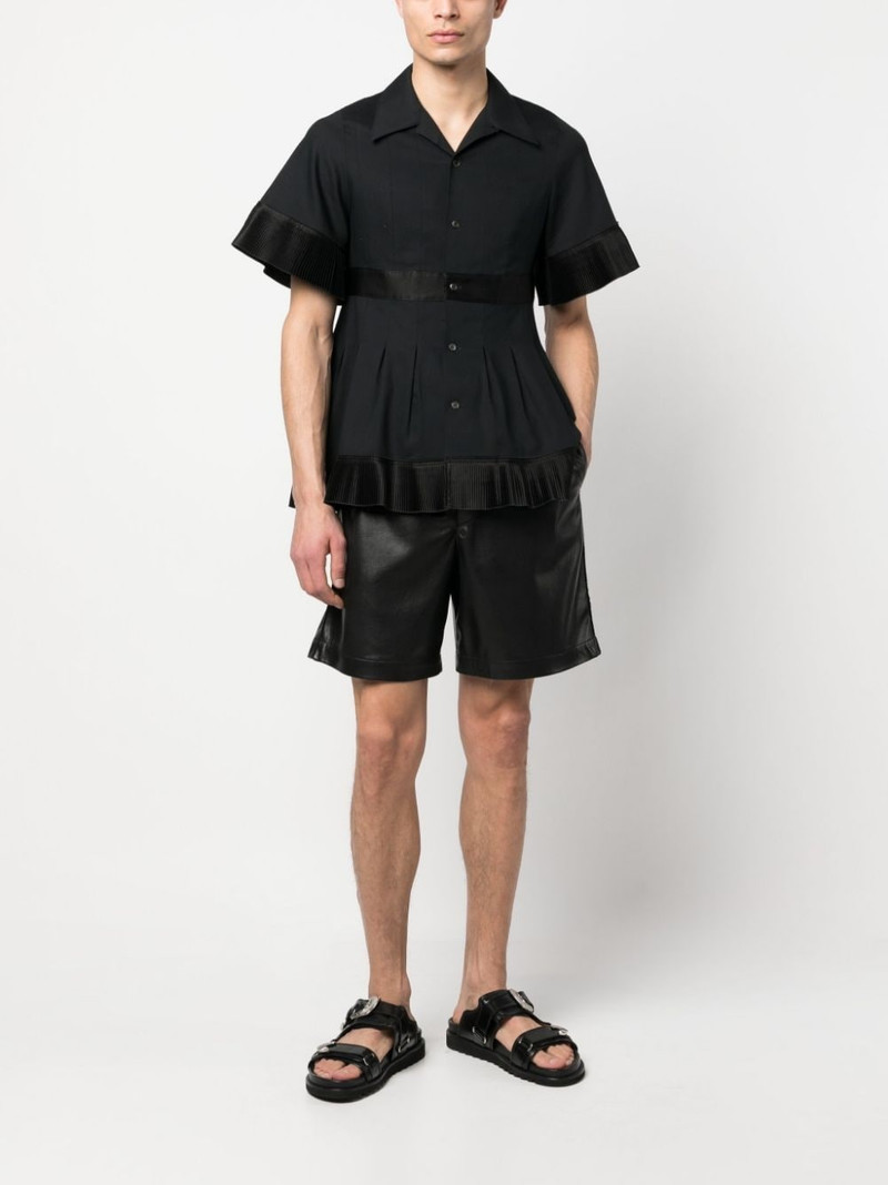 UNDERCOVER buttoned flared shirt outlook