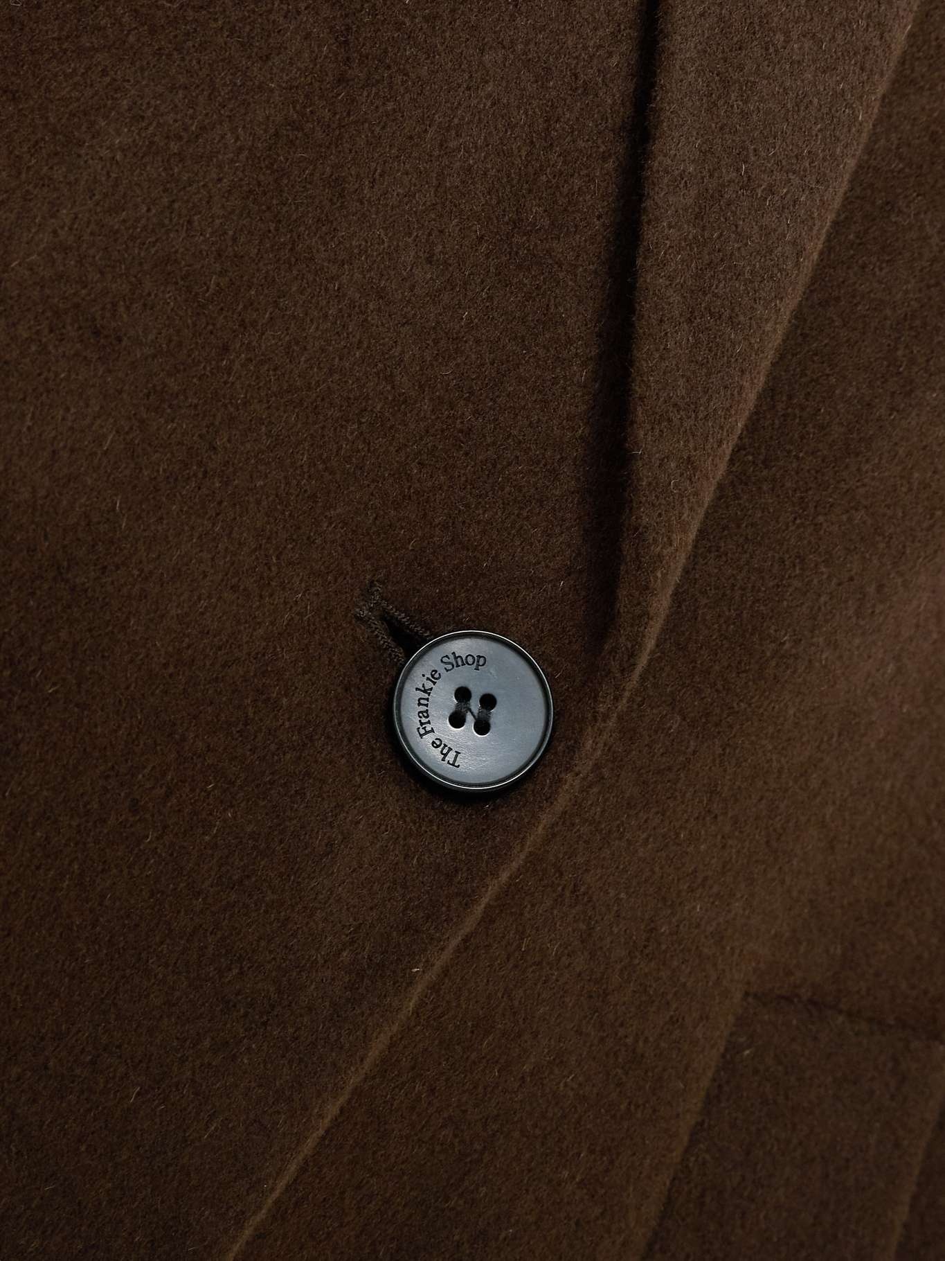 Gaia double-breasted wool-blend coat - 4