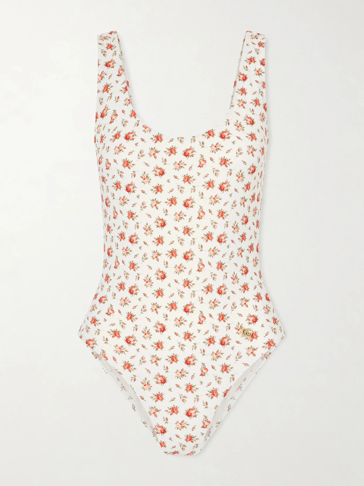 Floral-print Swimsuit - 1