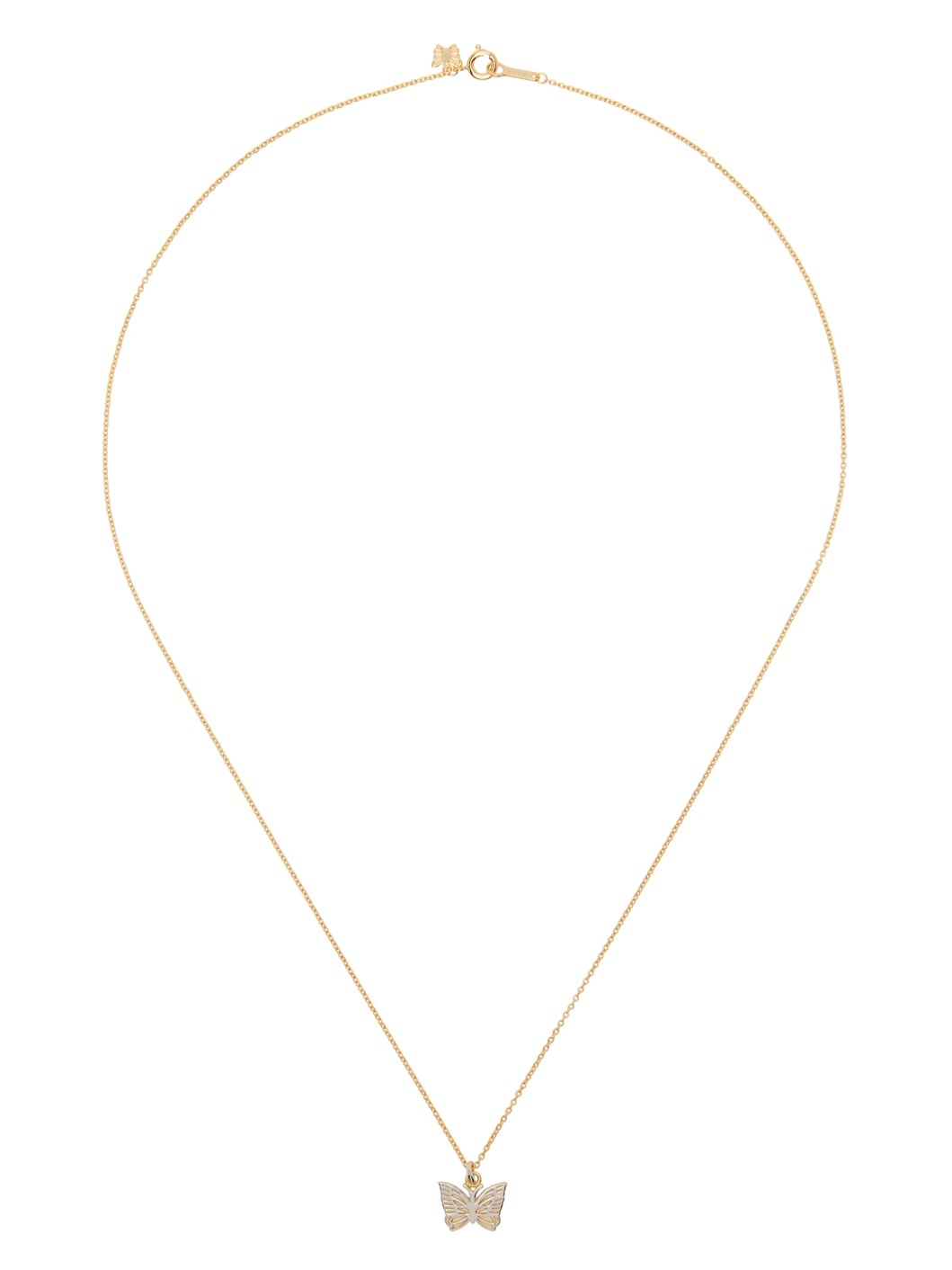 Gold Papillon Necklace - 1