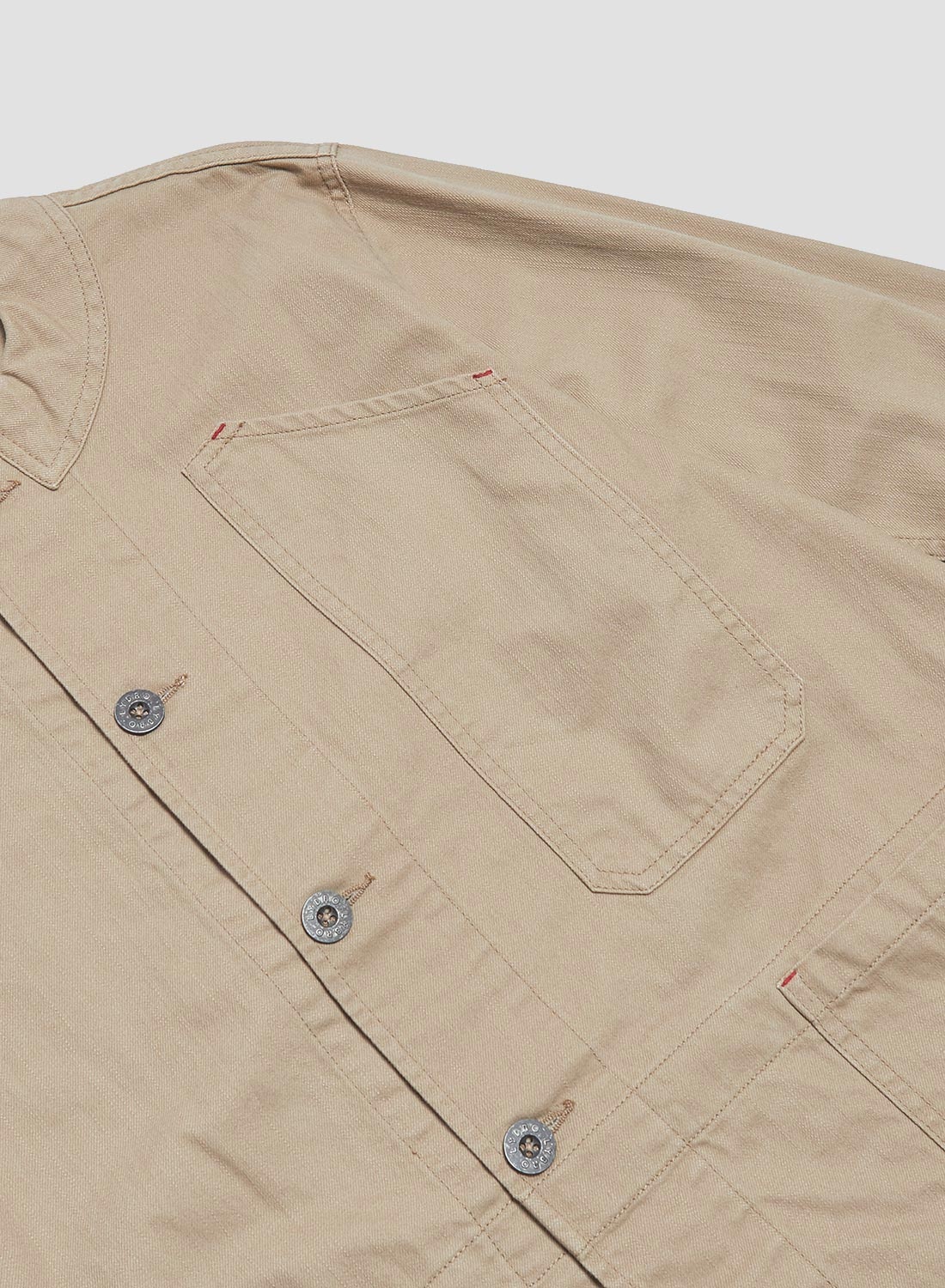 Mechanics Jacket Cotton Twill in Tan - 6