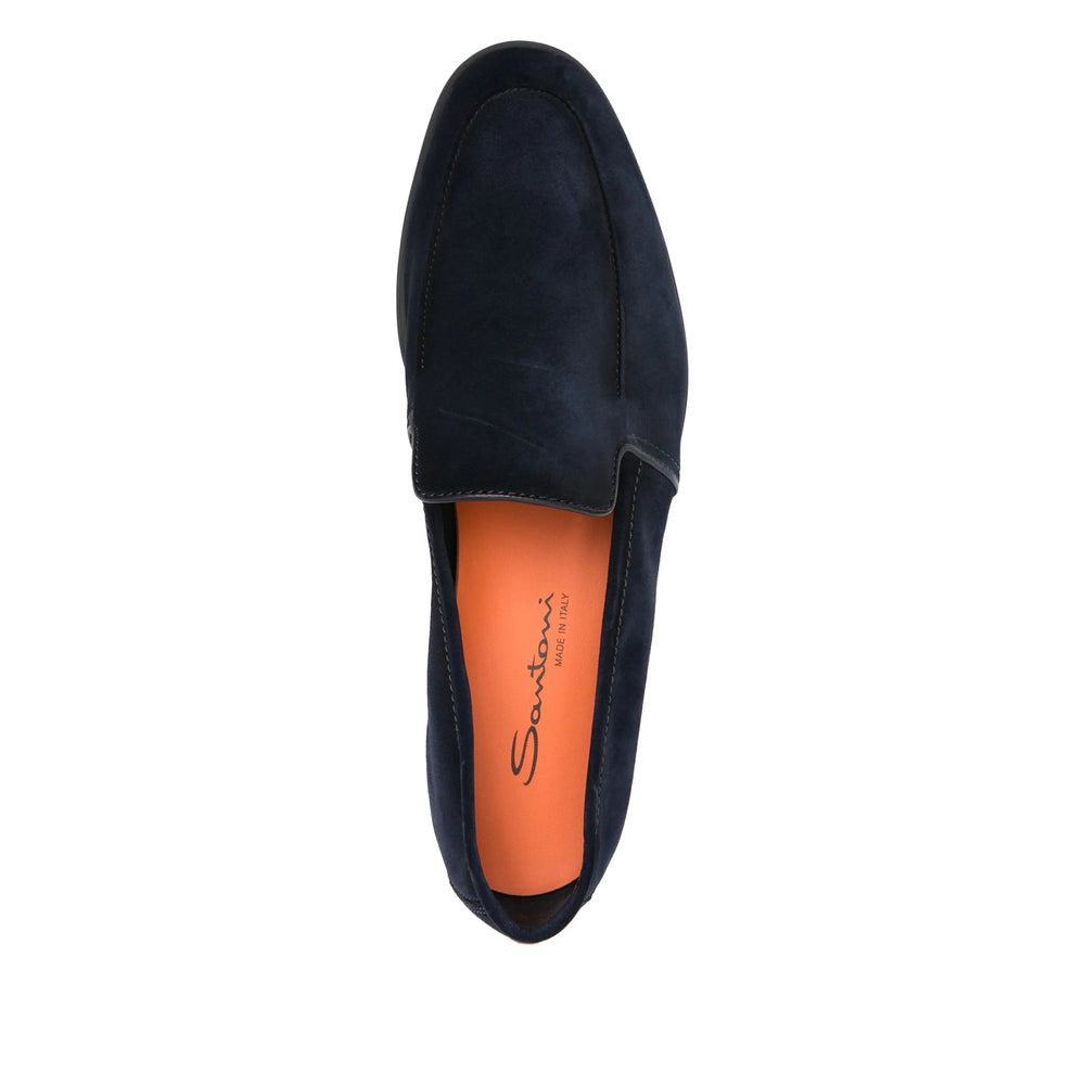 Santoni Blue Loafers Men - 2