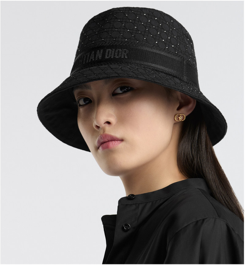 Dior D-Bobby Cannage Small Brim Bucket Hat outlook