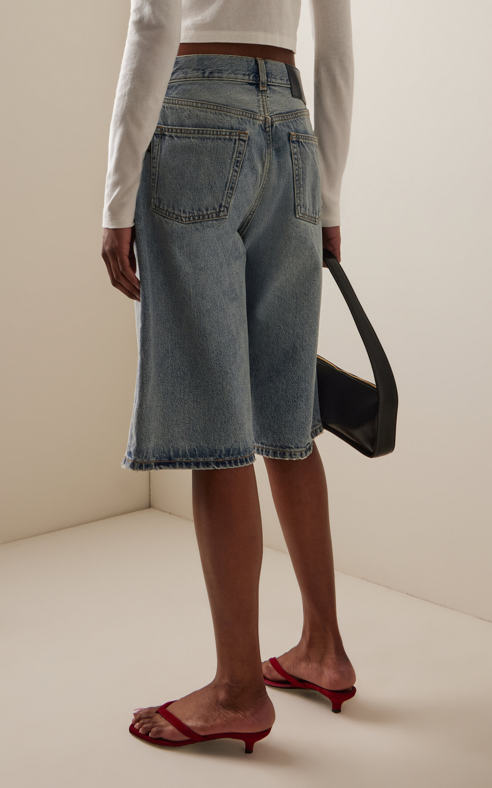 Becky Denim Shorts light wash - 4