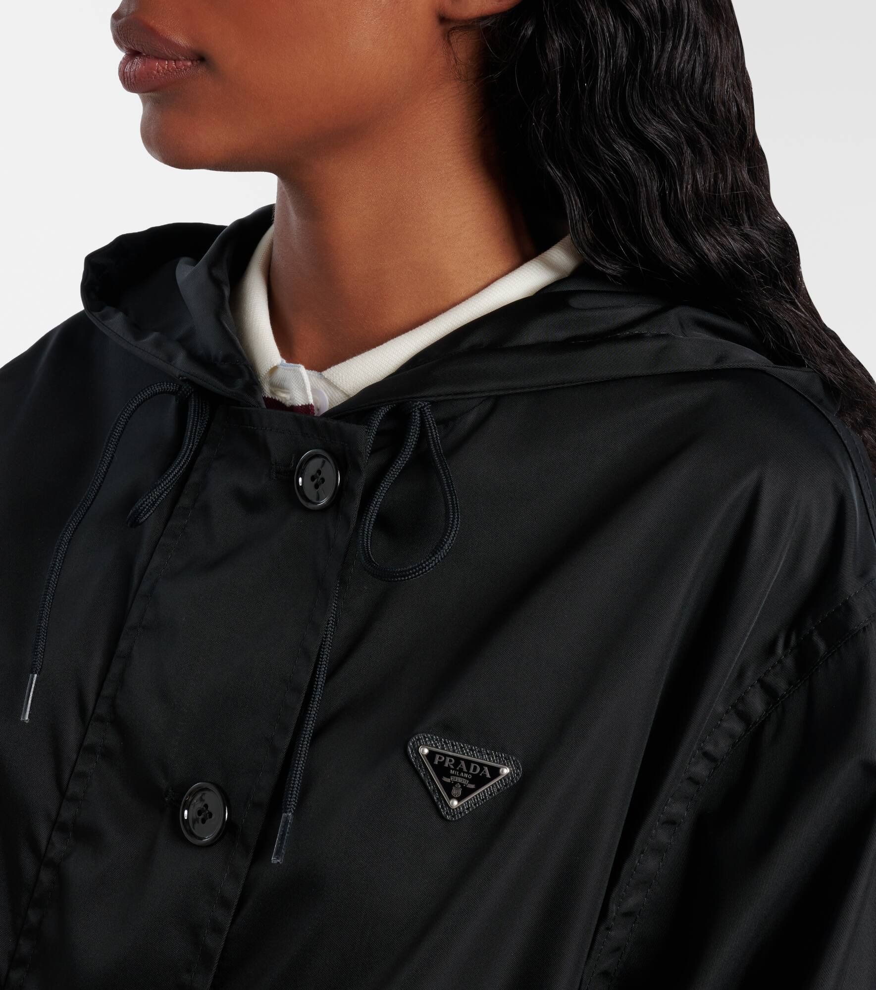 Re-Nylon raincoat - 4