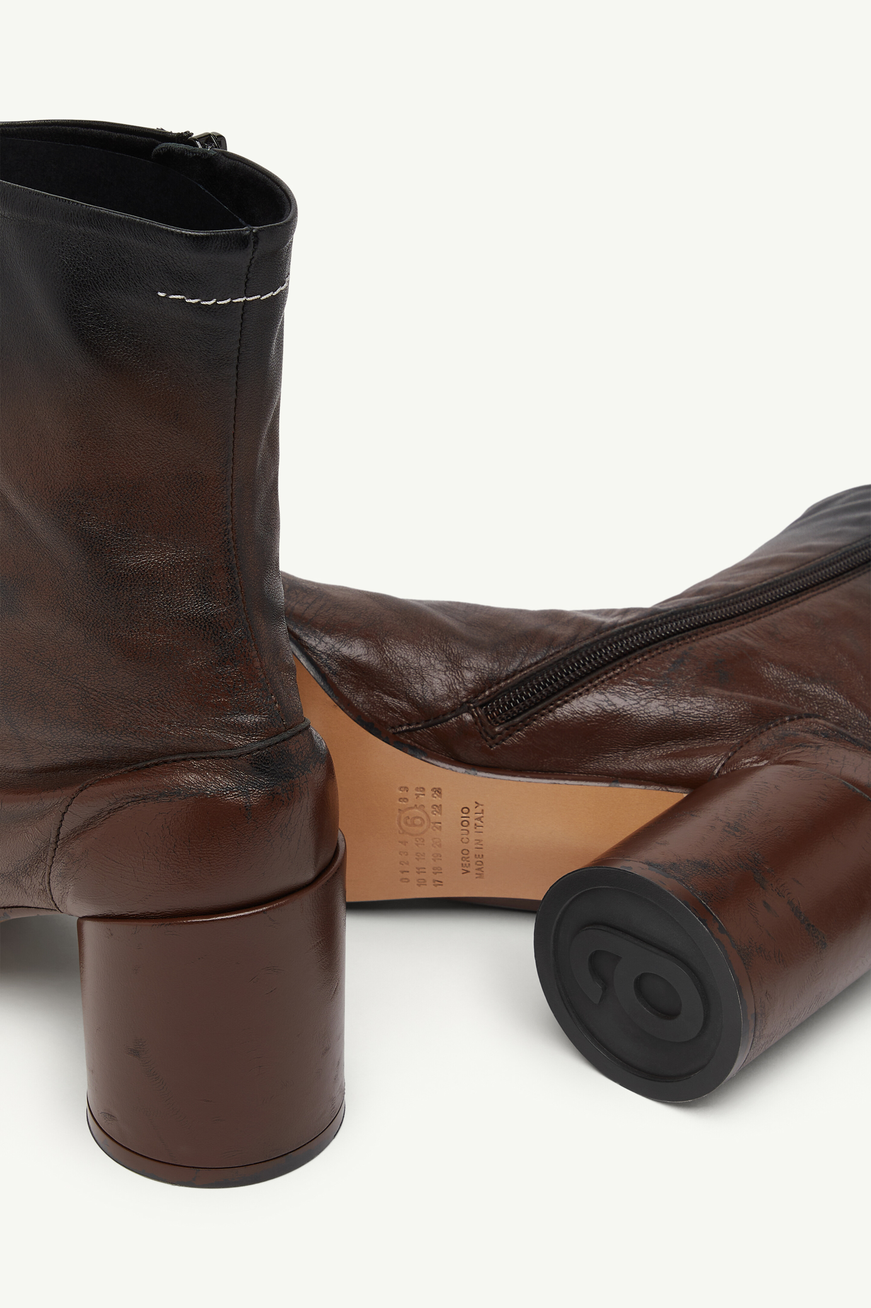 Anatomic block-heel boots - 5