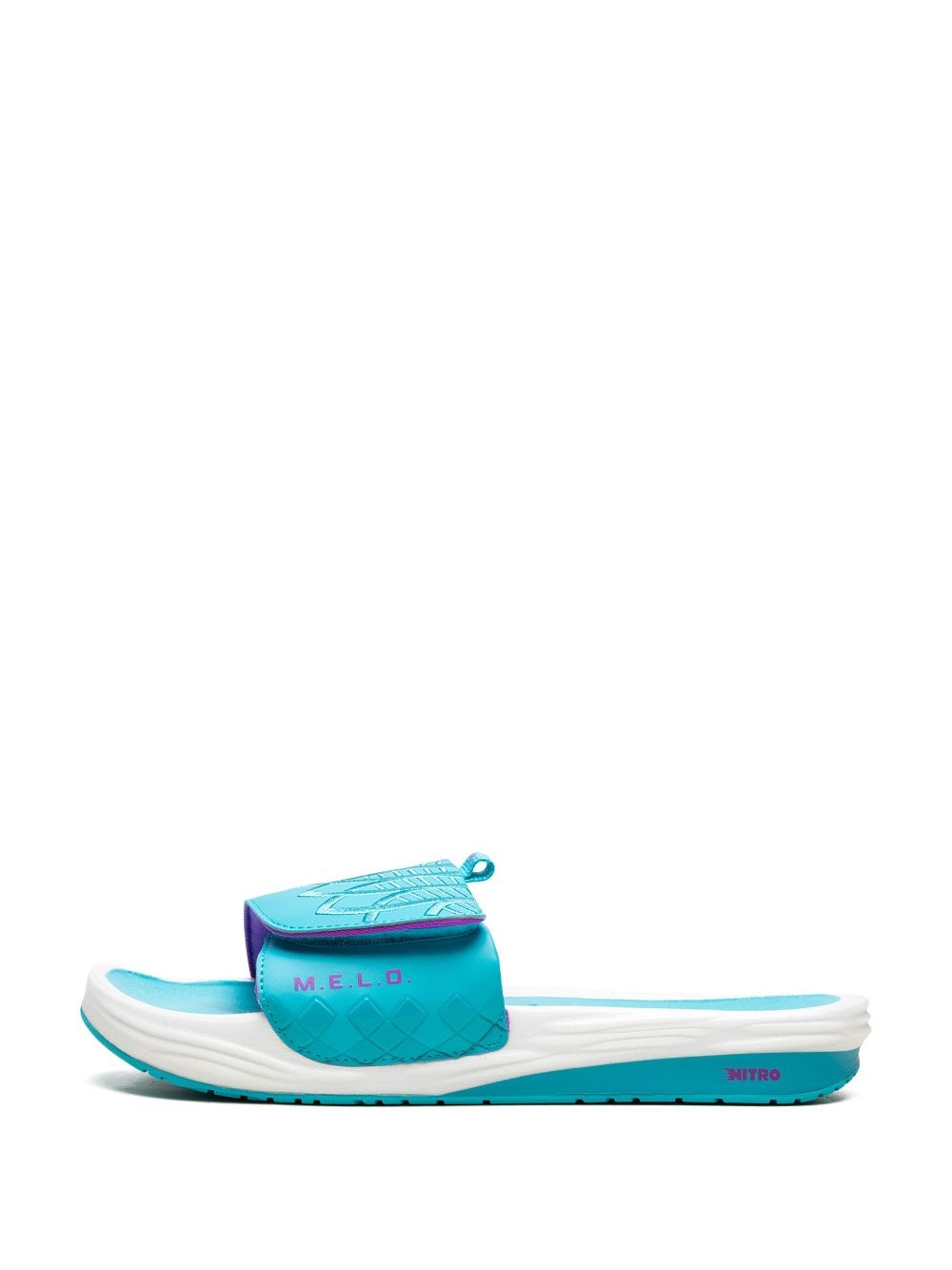 x LaMelo Ball Nitrocat V "Hornets Away" slides - 6