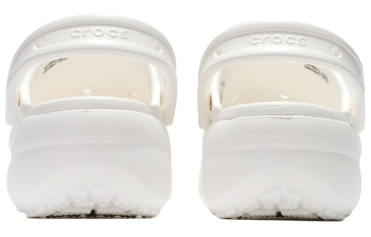 (WMNS) Crocs Classic Clog clouds Retro Beach Shoe White 206750-100 - 4