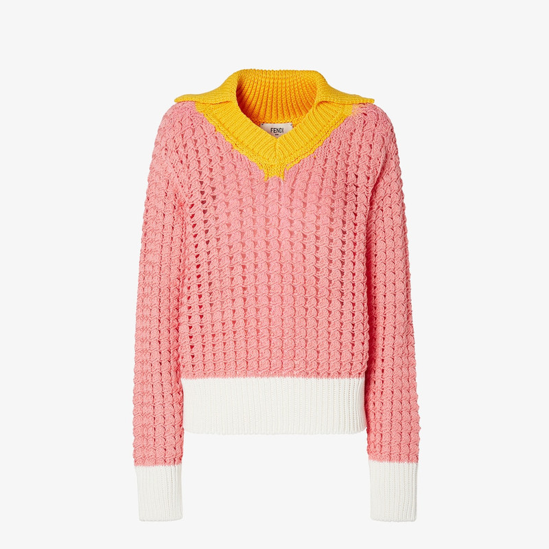 Sweater Pink cotton sweater 1