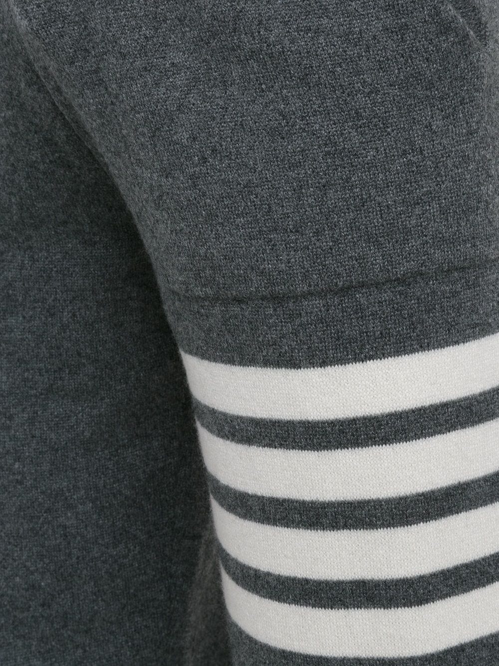 stripe detail sweatpants - 5