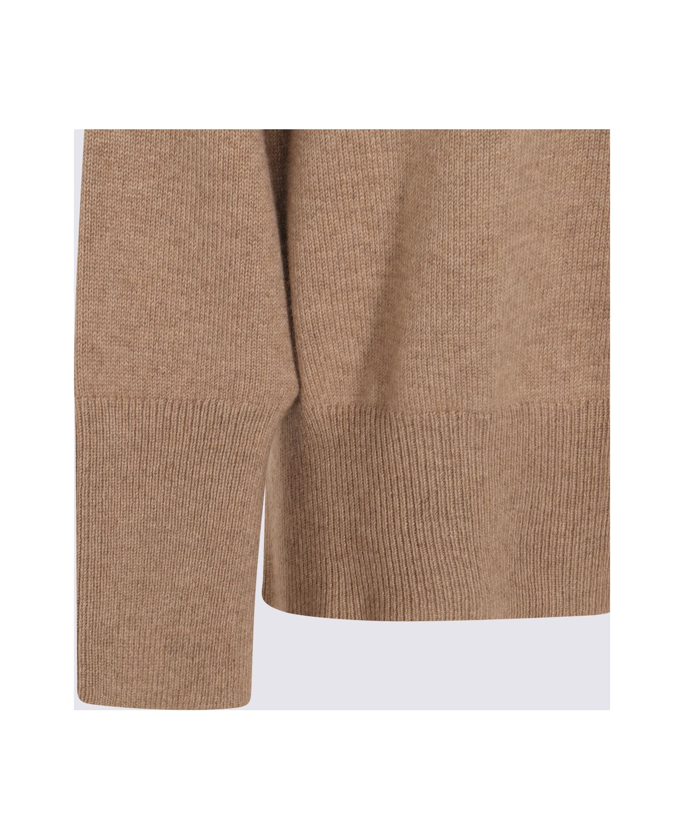 Brown Wool Knitwear - 3