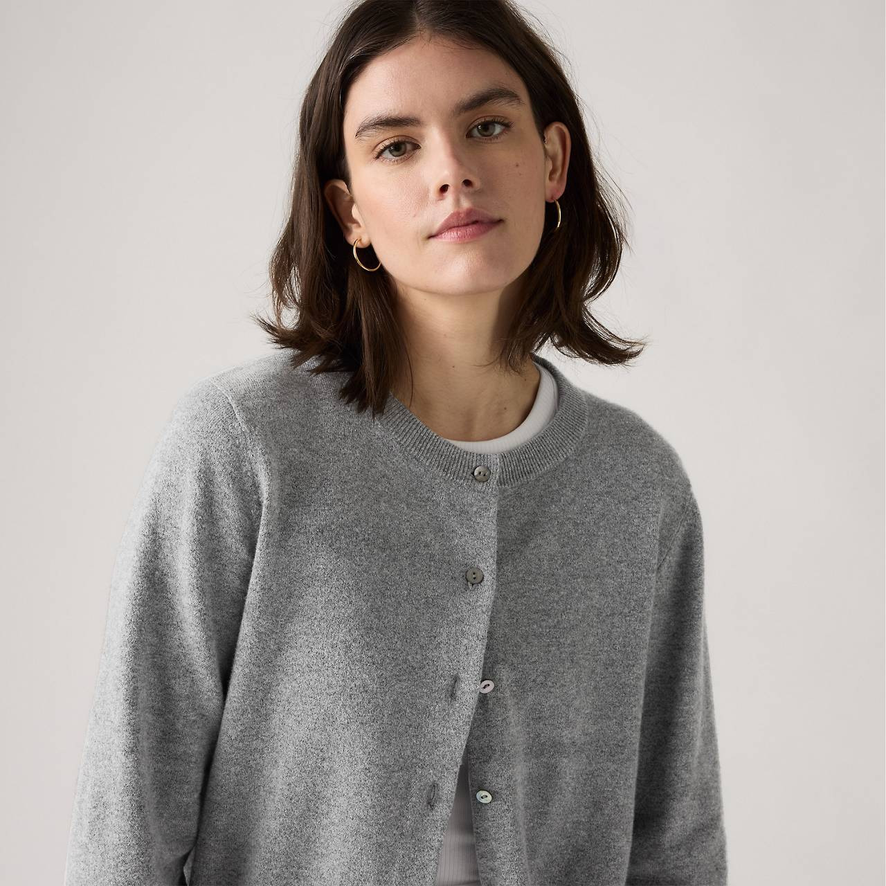 SUPERSOFT CREWNECK CARDIGAN - 5
