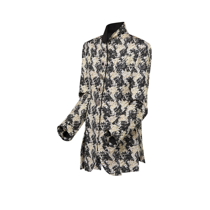 Louis Vuitton Houndstooth Silk Frock Jacket outlook