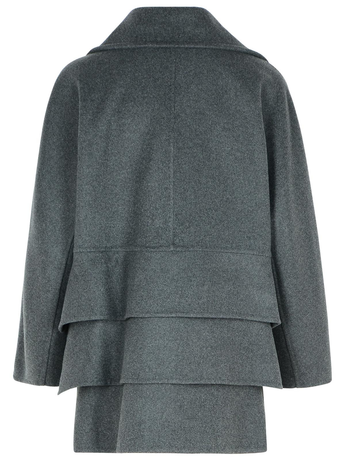 Max Mara 'Asturie1234' Grey Cashmere Blend Coat Women - 3